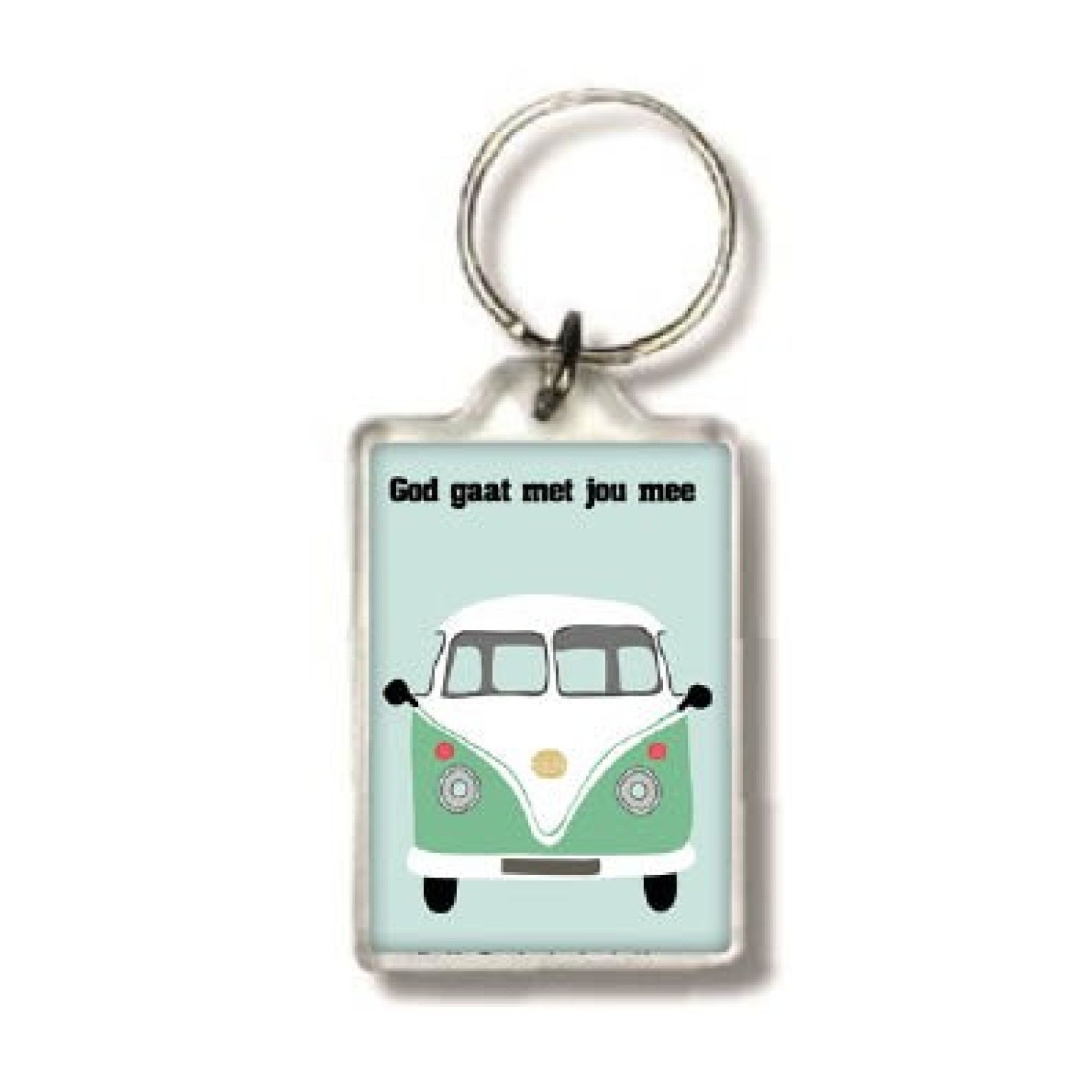 Sleutelhanger God gaat met jou mee - MA25510 -  Beautiful Day  bij MajesticAlly