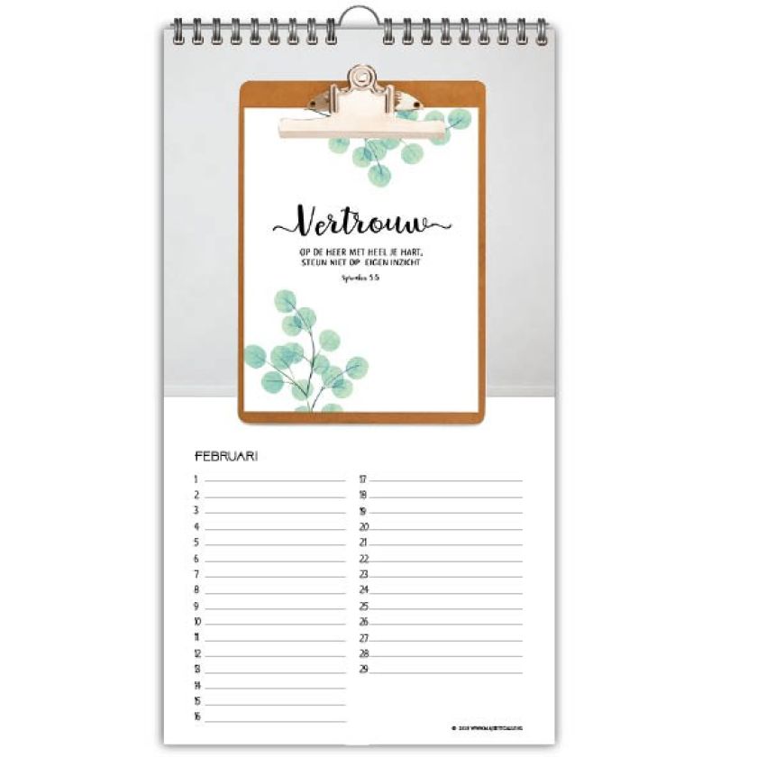 Verjaardagskalender beautiful day - 9789078893592 -  Verjaardagskalenders bij MajesticAlly