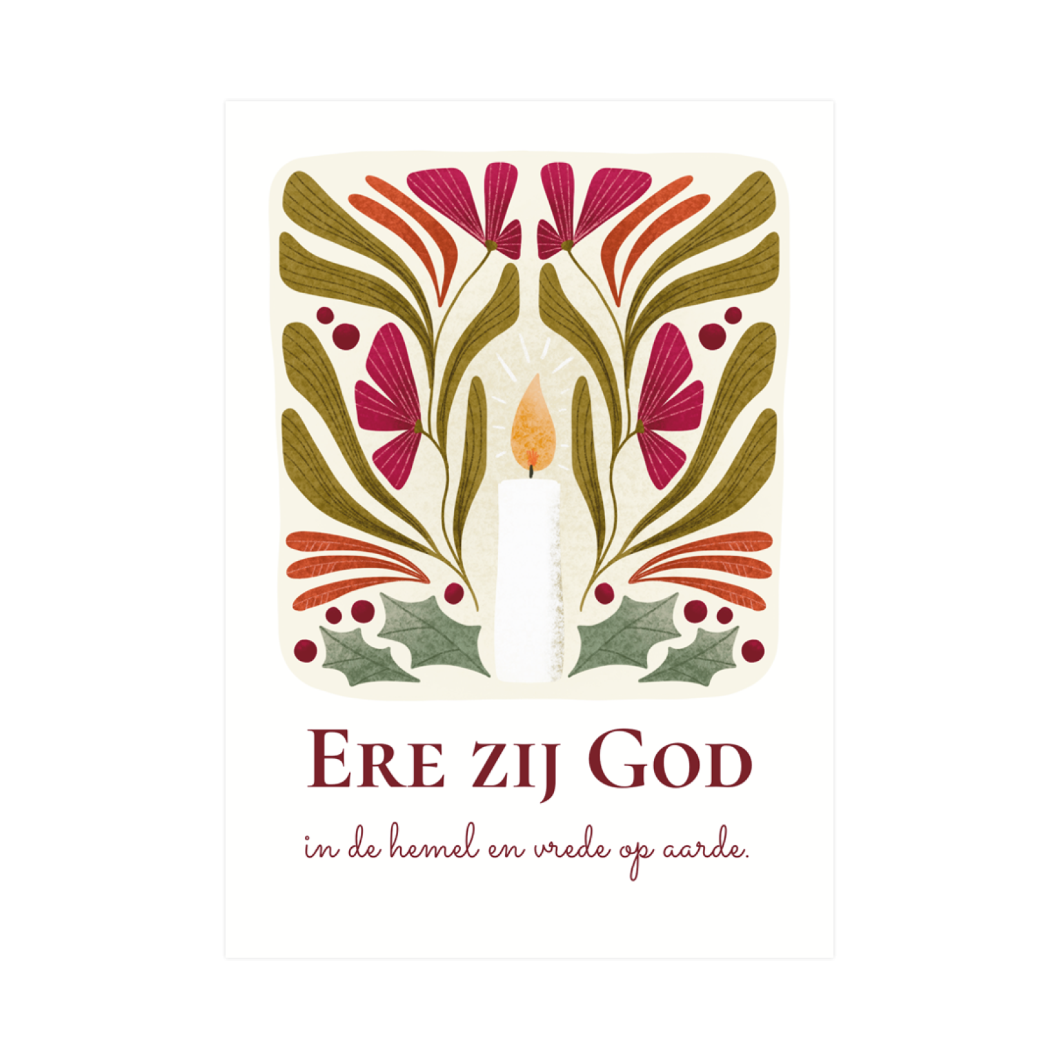 MA41321 Ere zij God Kaars 13550eb0