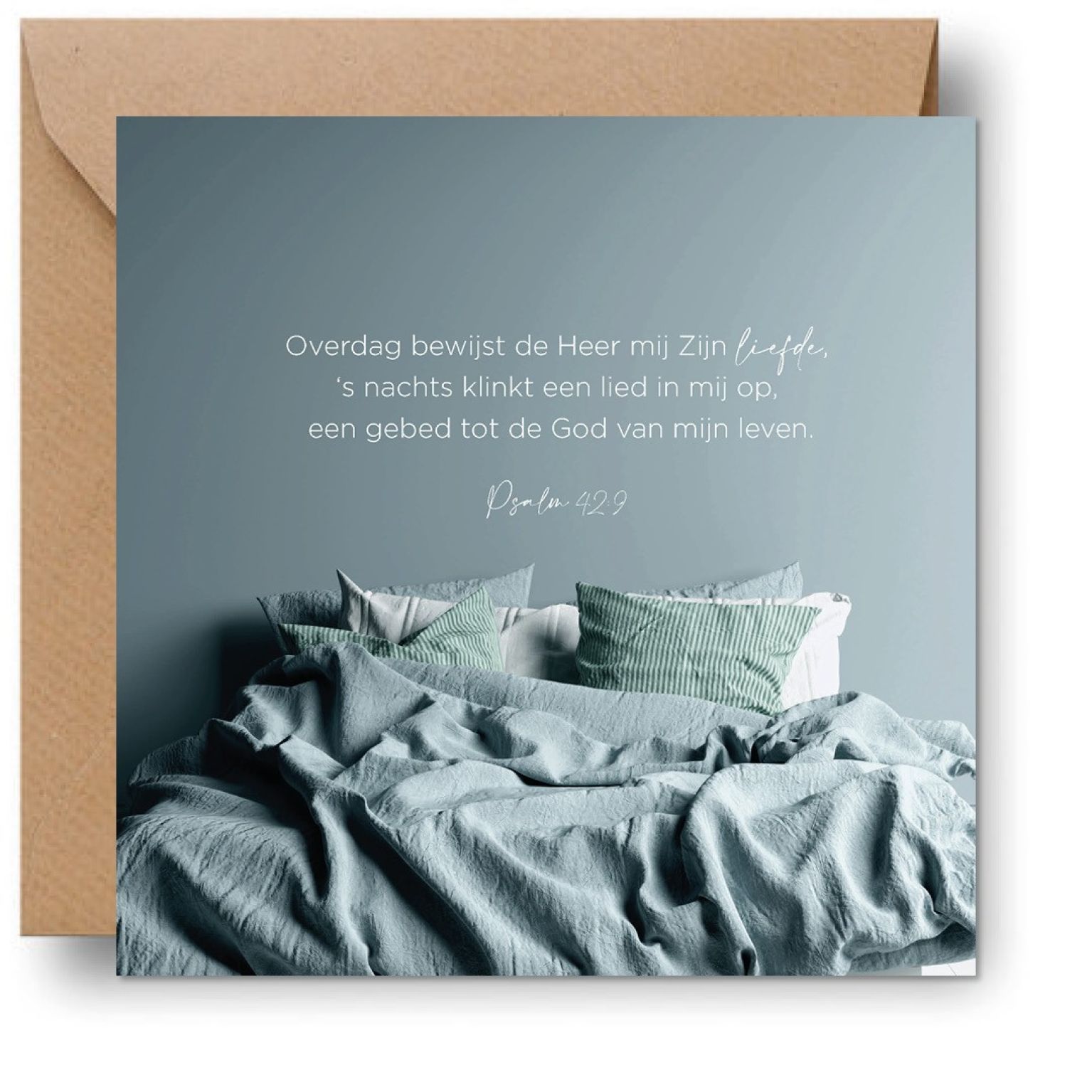 Interieurcadeau 'Overdag bewijst de Heer Zijn liefde' - MA39736 -  Cadeauborden bij MajesticAlly