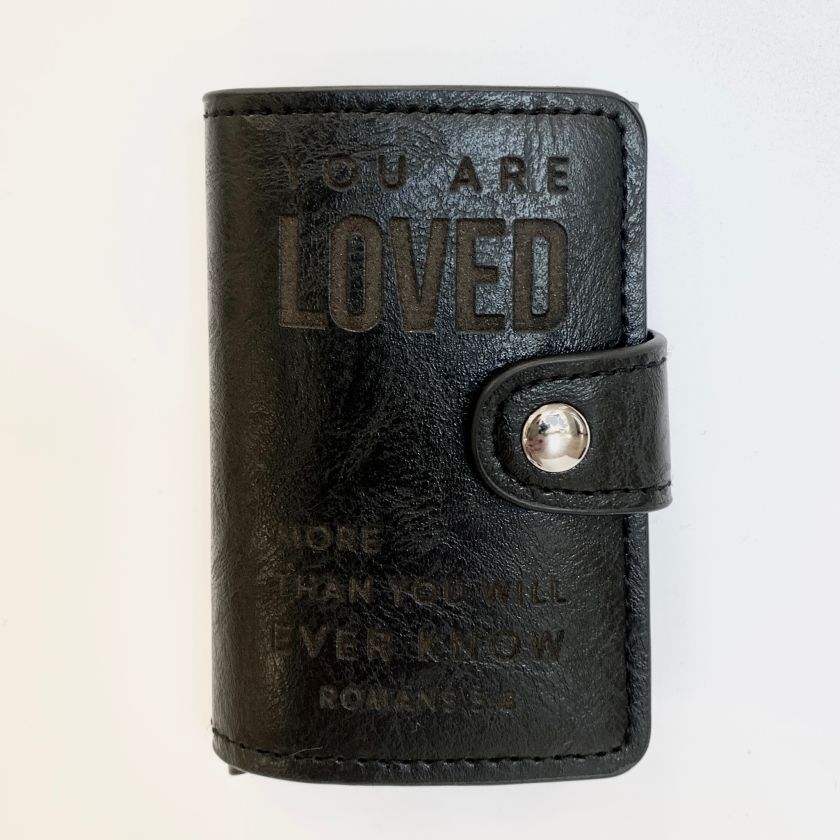 MA20203 Wallet 'Loved' - zwart