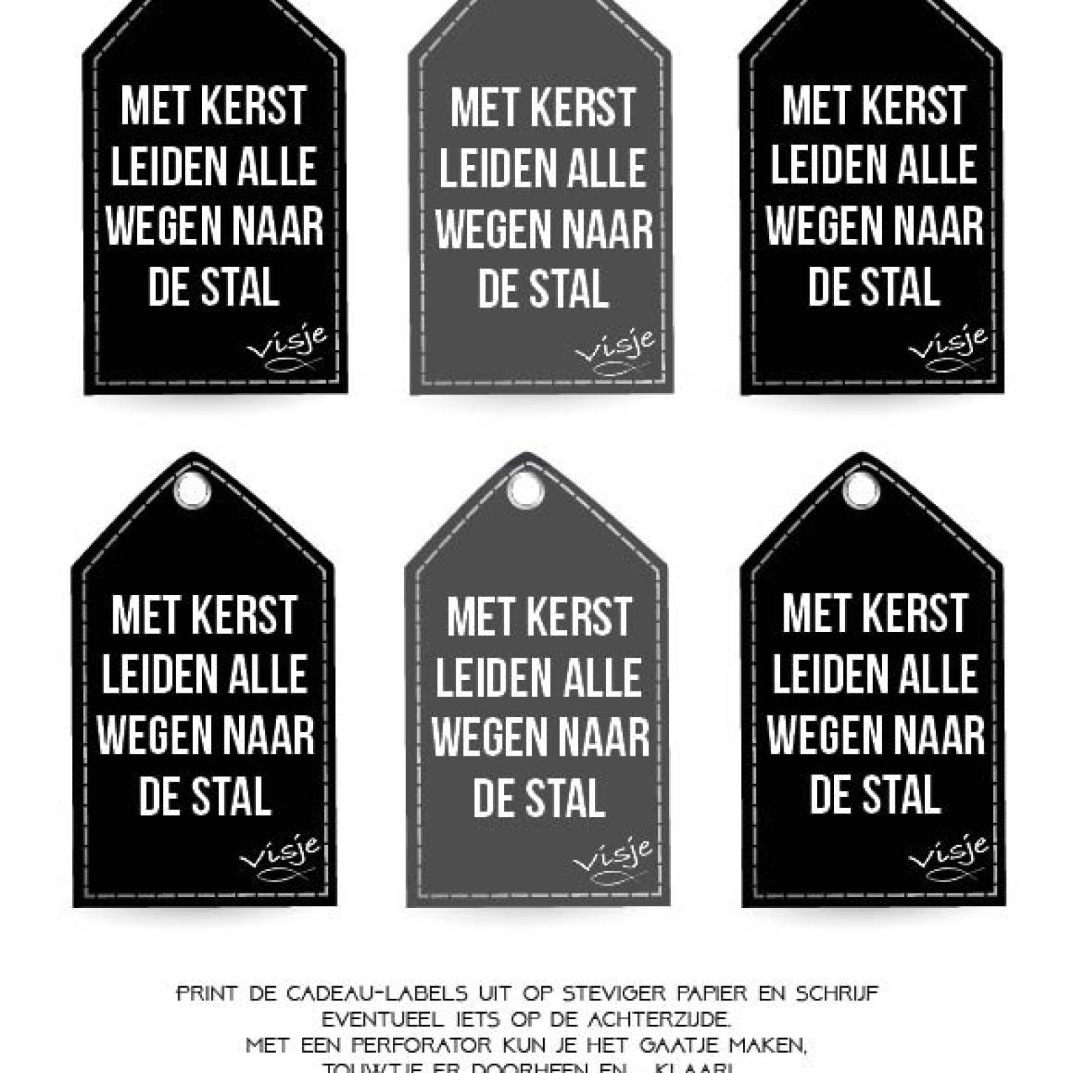 CADEAULABELS - MA0001 -  Home bij MajesticAlly