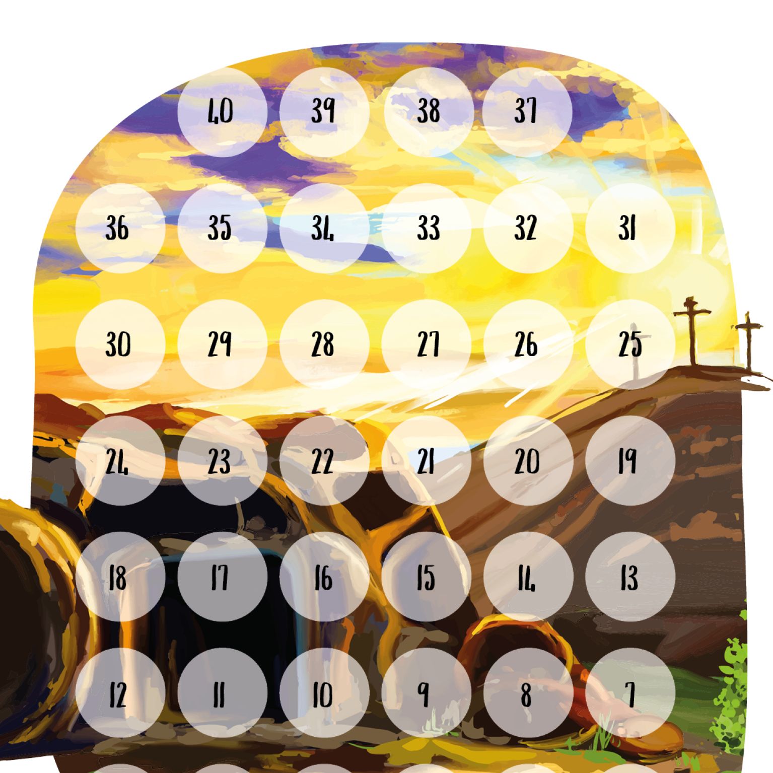 Aftelkalender Pasen