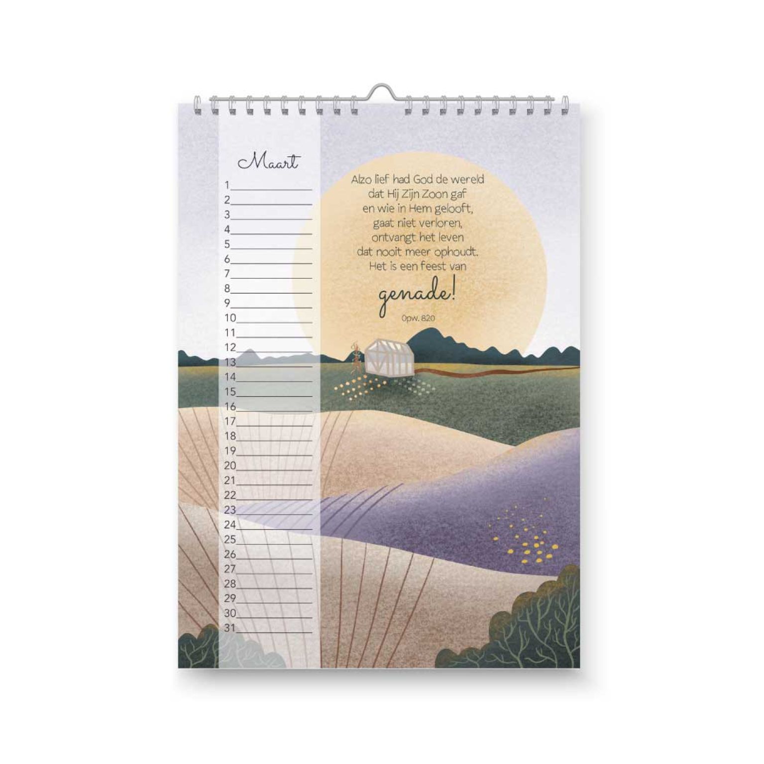4.Verjaardagskalender A4 Marjoleins Creations Maart 2c242cf9