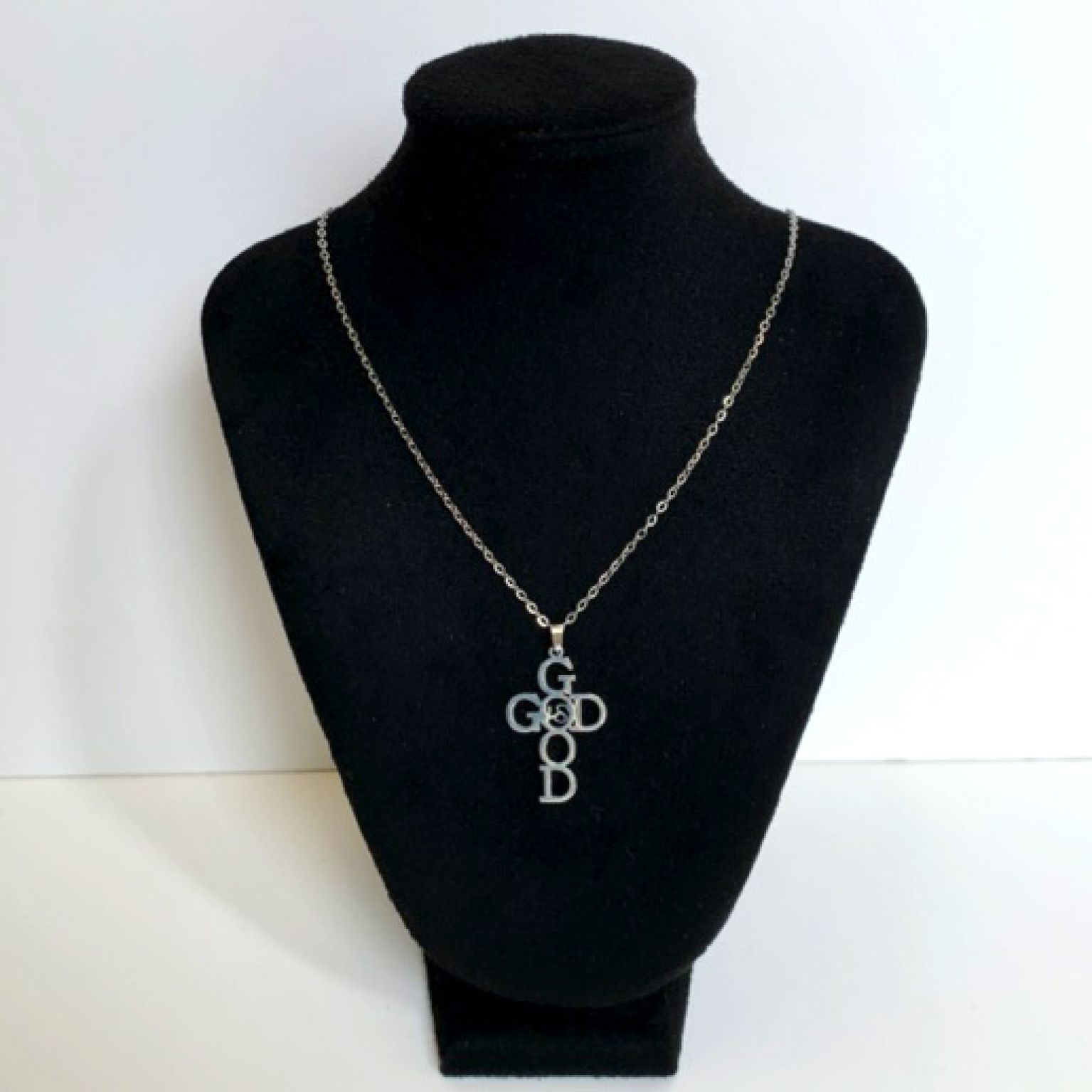 MA47006 - Ketting God is Good - zilver