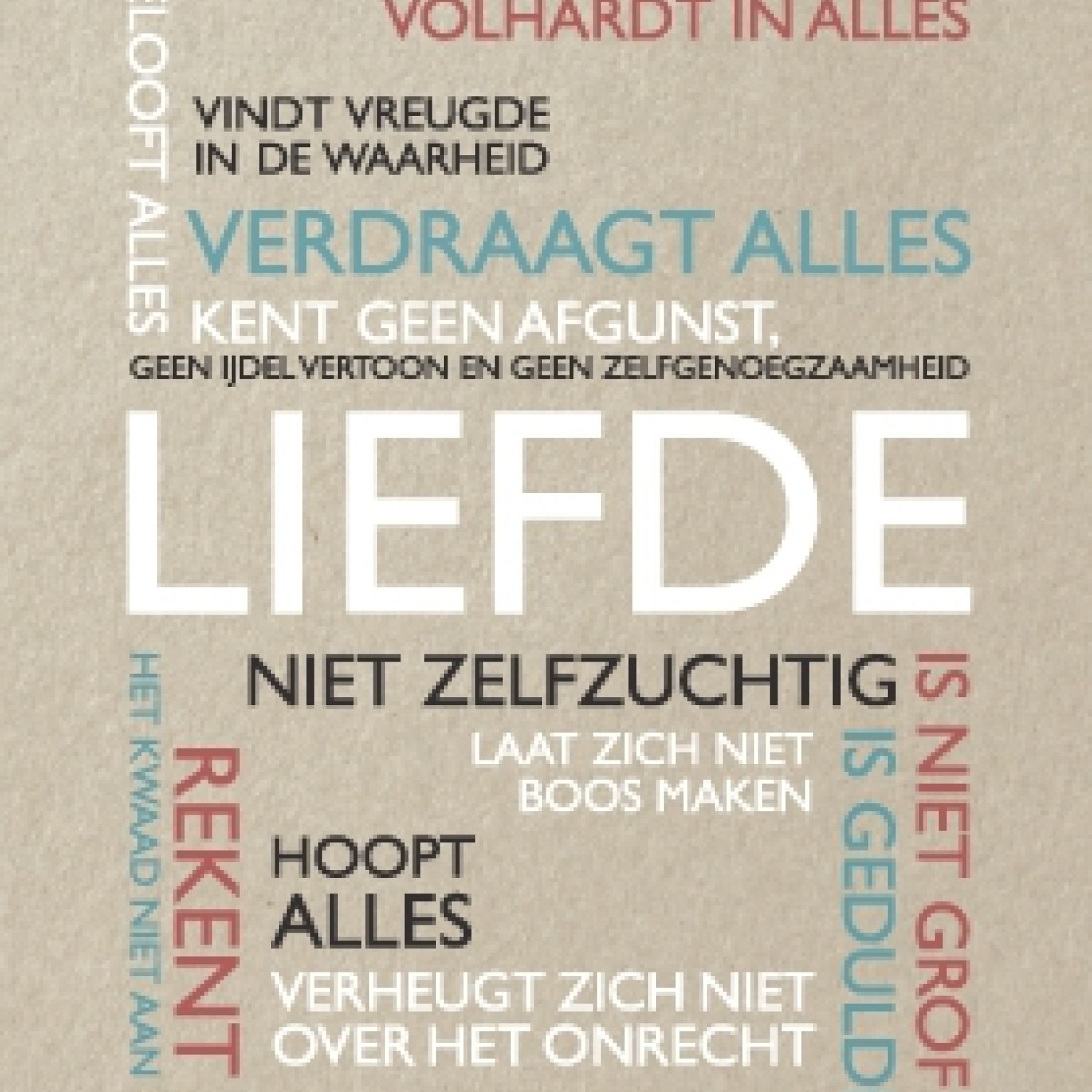 1 Korintiërs 13 - 552579 -  Kaarten bij MajesticAlly