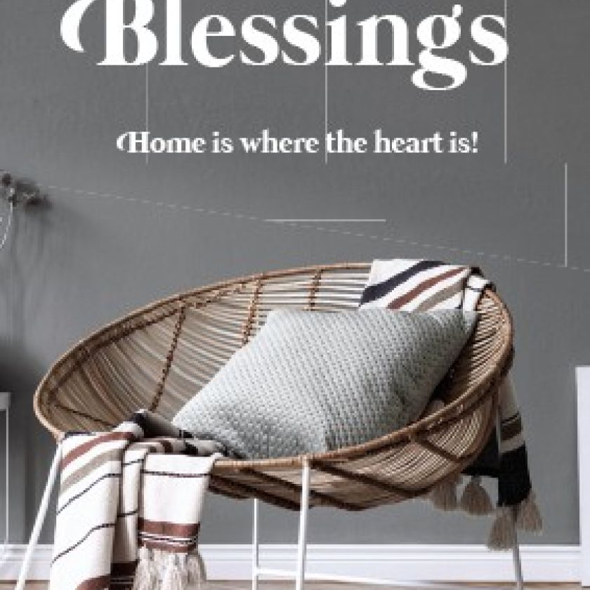 Minikaart 'Blessings' - 552634MK -  Minikaartjes