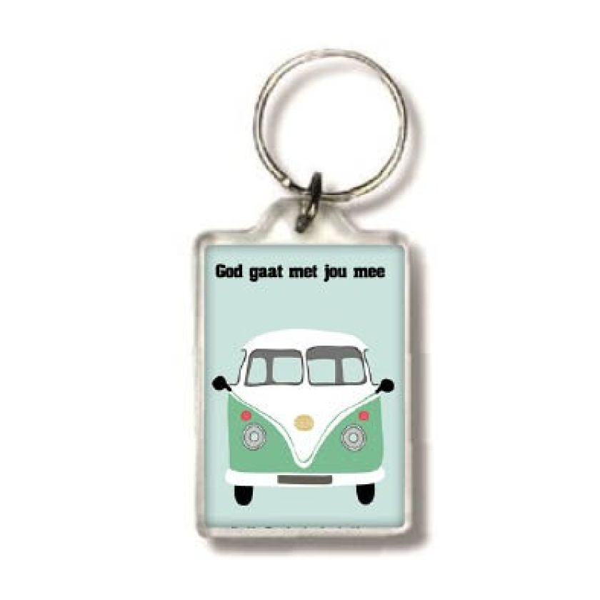 Sleutelhanger God gaat met jou mee - MA25510 -  Beautiful Day  bij MajesticAlly
