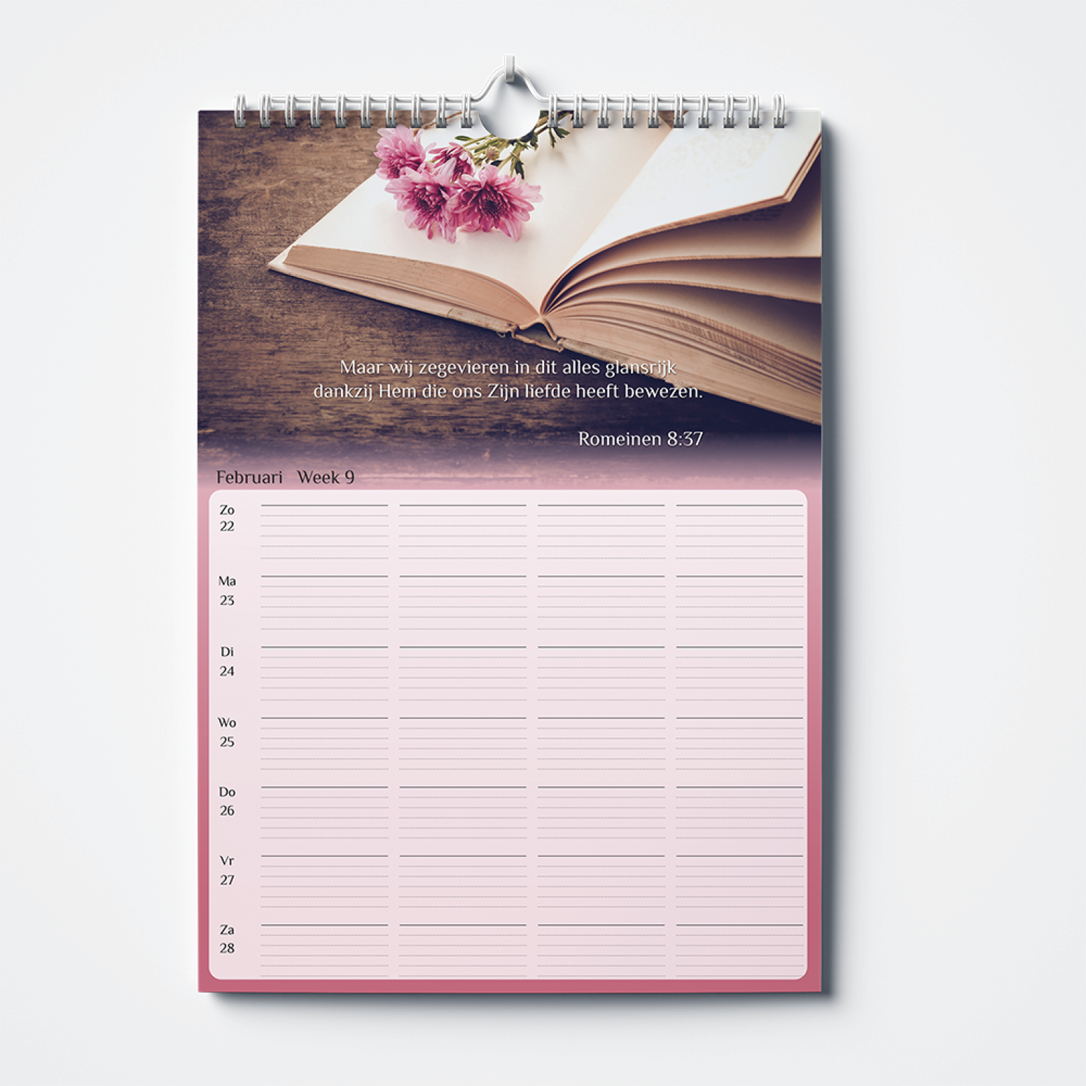 Weekplanner Landelijk MA 2026 Februari 43642d47