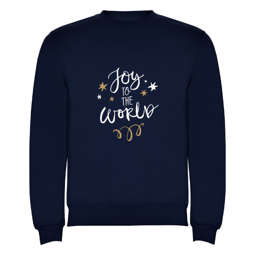 Joy to the world Blauwe trui 44cc9b95