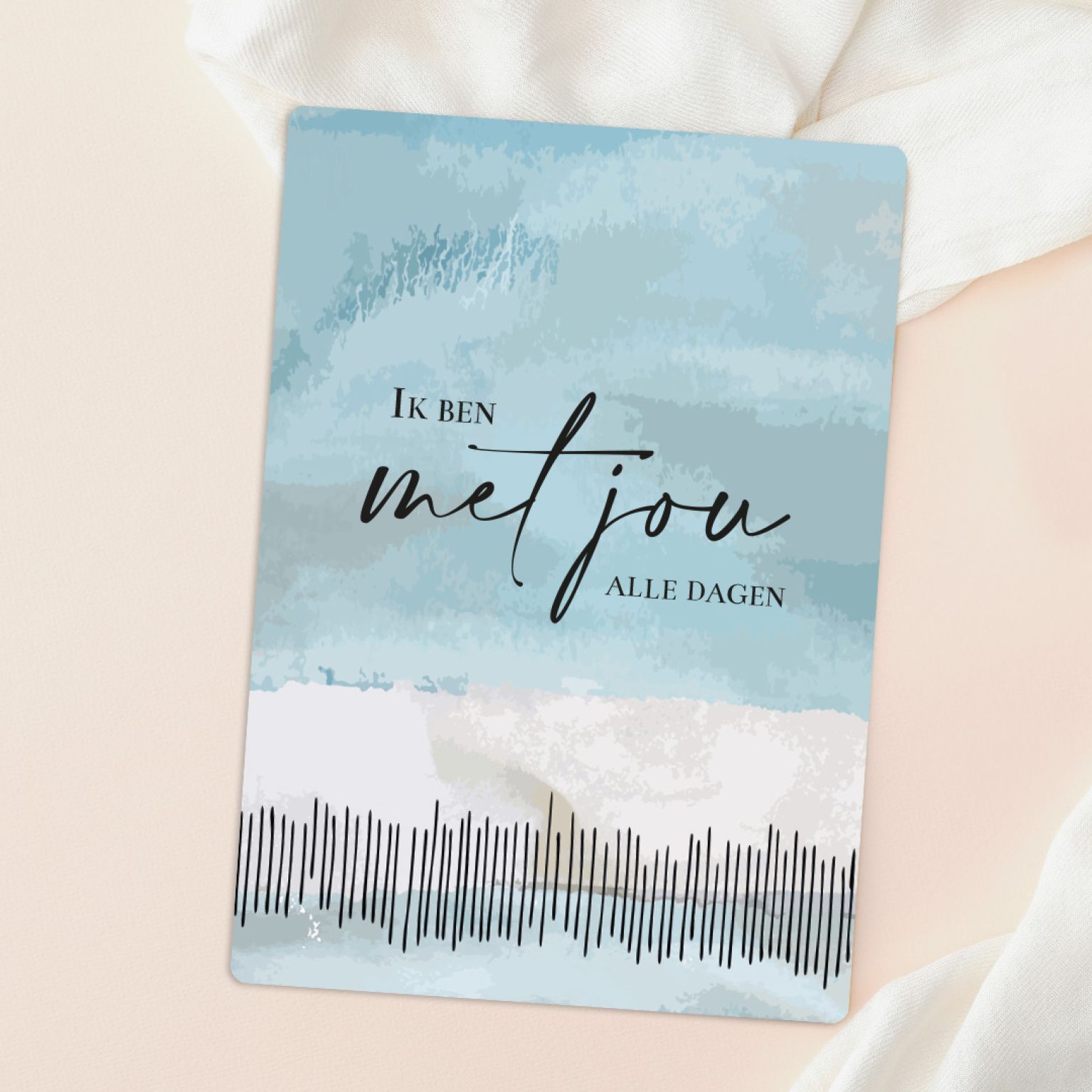 MA55109 Cadeaubord 'Ik ben met jou'