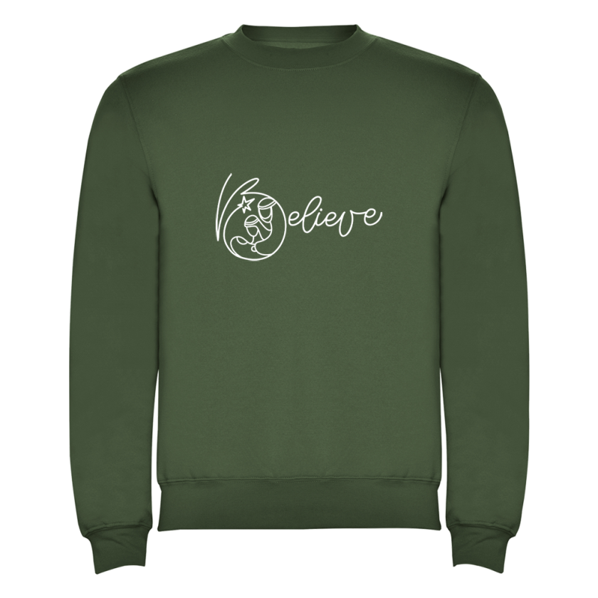 Believe Groene trui 4b4452b9