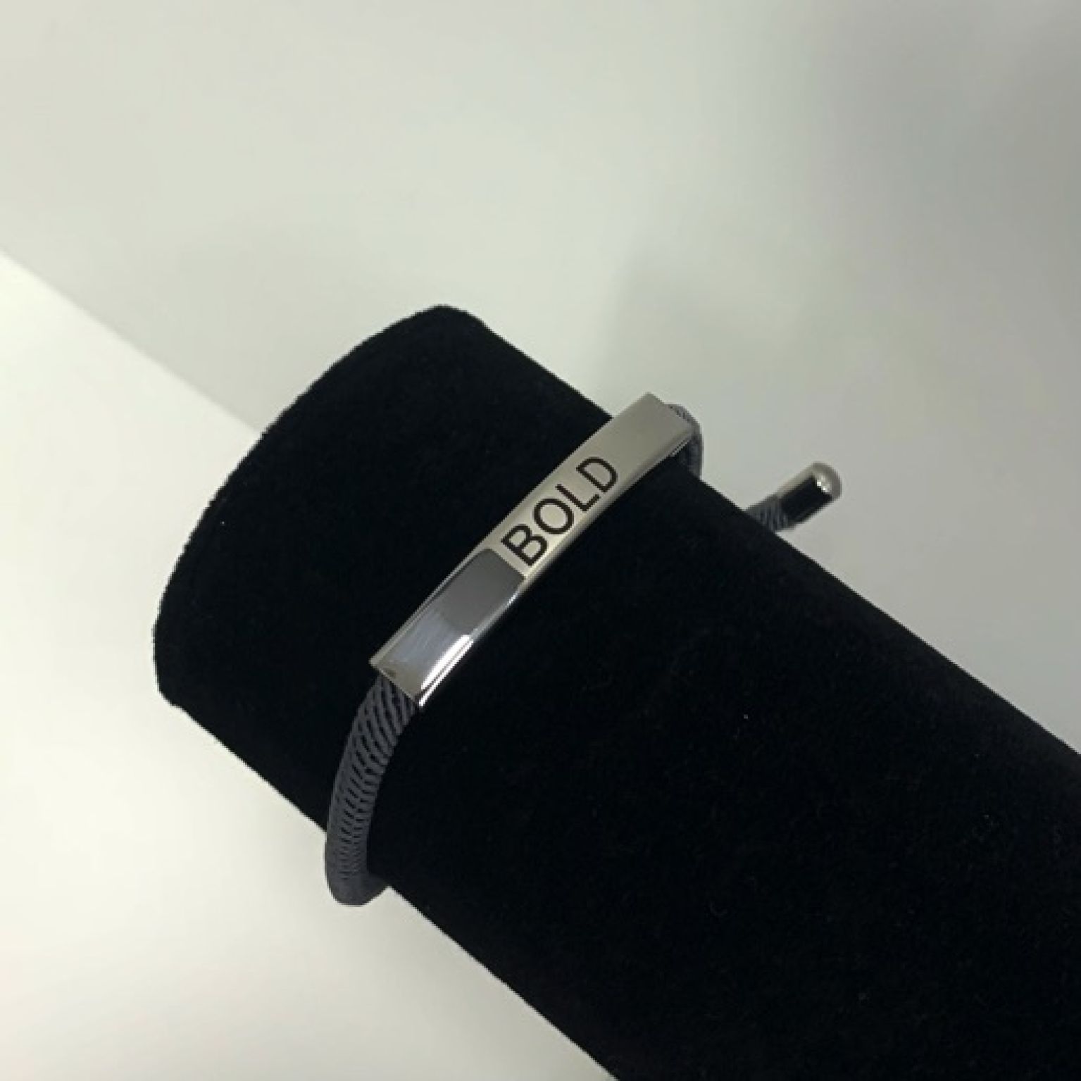 MA47618 - touwarmband Bold grijs