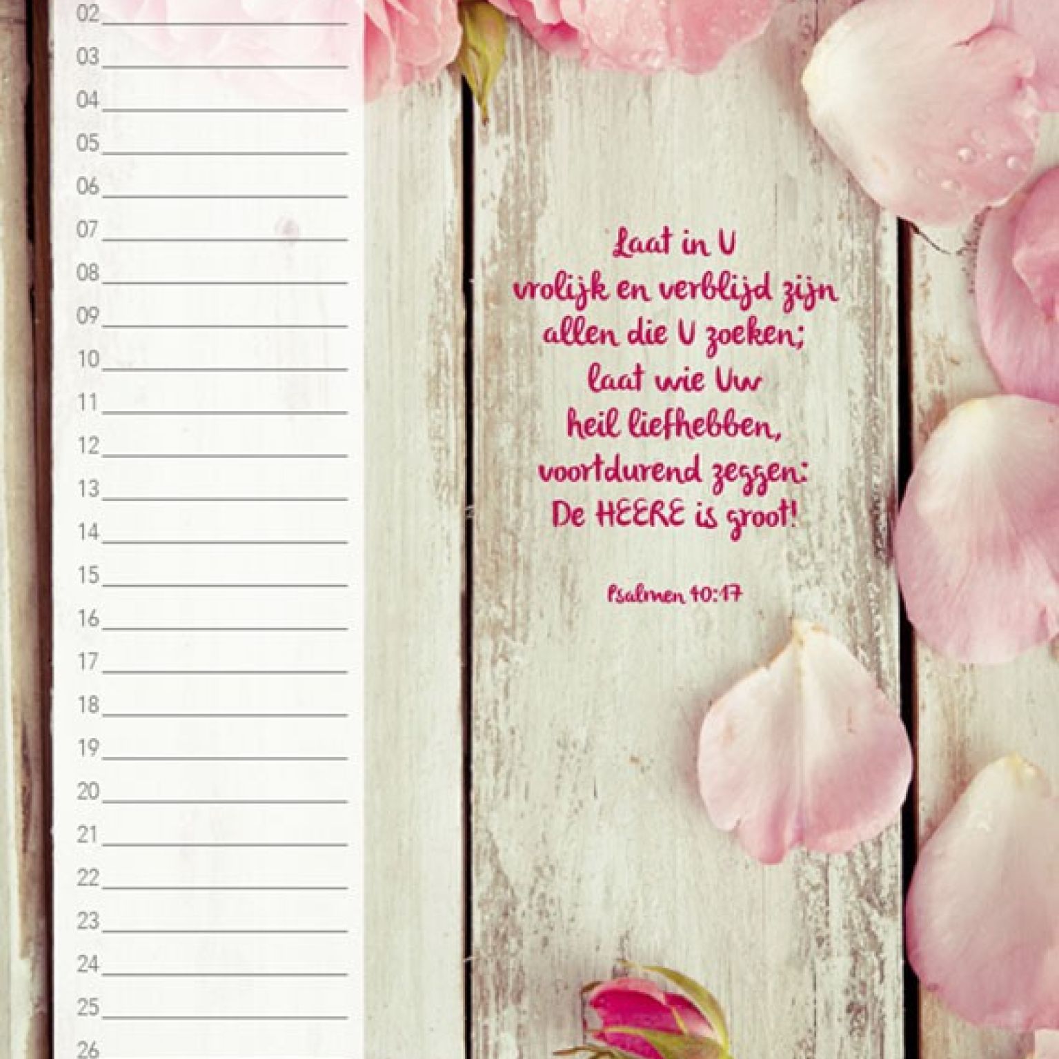 Verjaardagskalender Lifestyle - MA20108 -  Verjaardagskalenders bij MajesticAlly