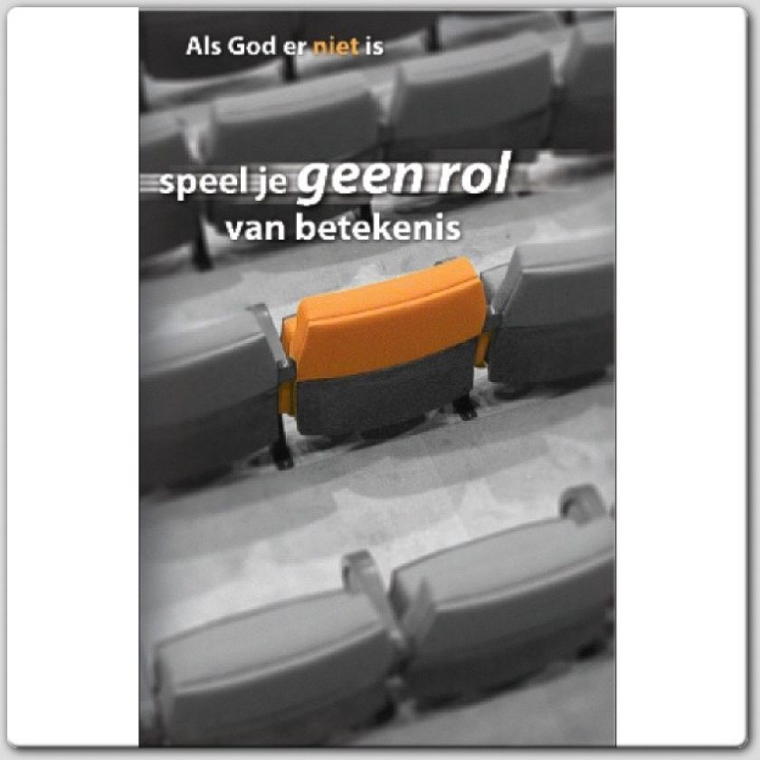Minikaart x10 leven als God er niet is speel - 44683xx -  Sale bij MajesticAlly
