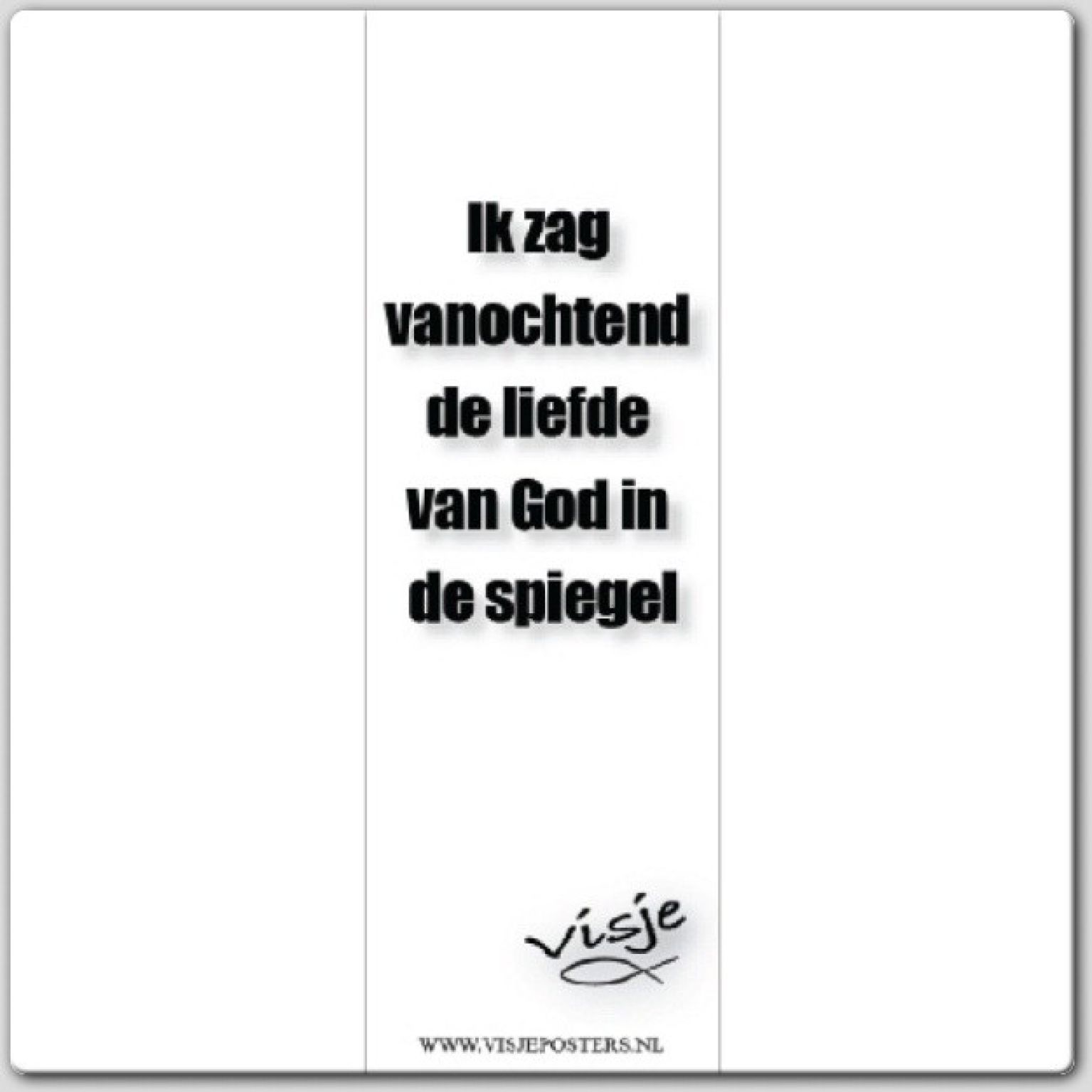 Boekenlegger visje ik zag vanochtend de - 44852 -  Visje bij MajesticAlly