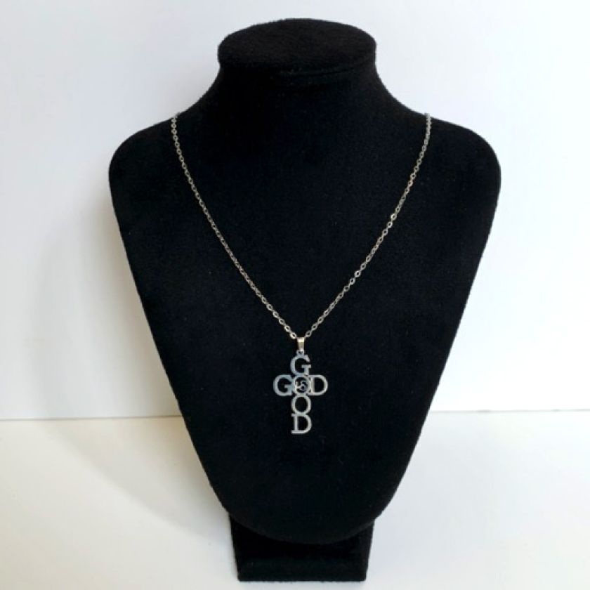 MA47006 - Ketting God is Good - zilver