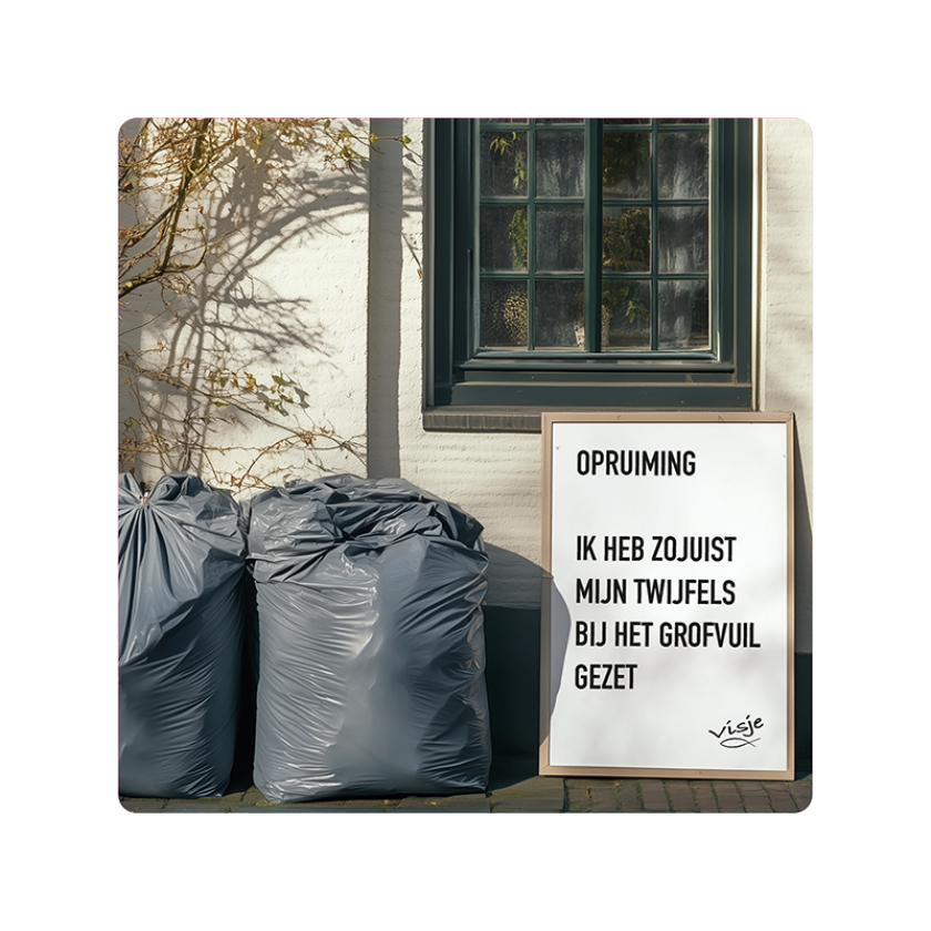V16012 Visje Cadeaubordjes 15x15 Opruiming Twijfels 5d3b83cd