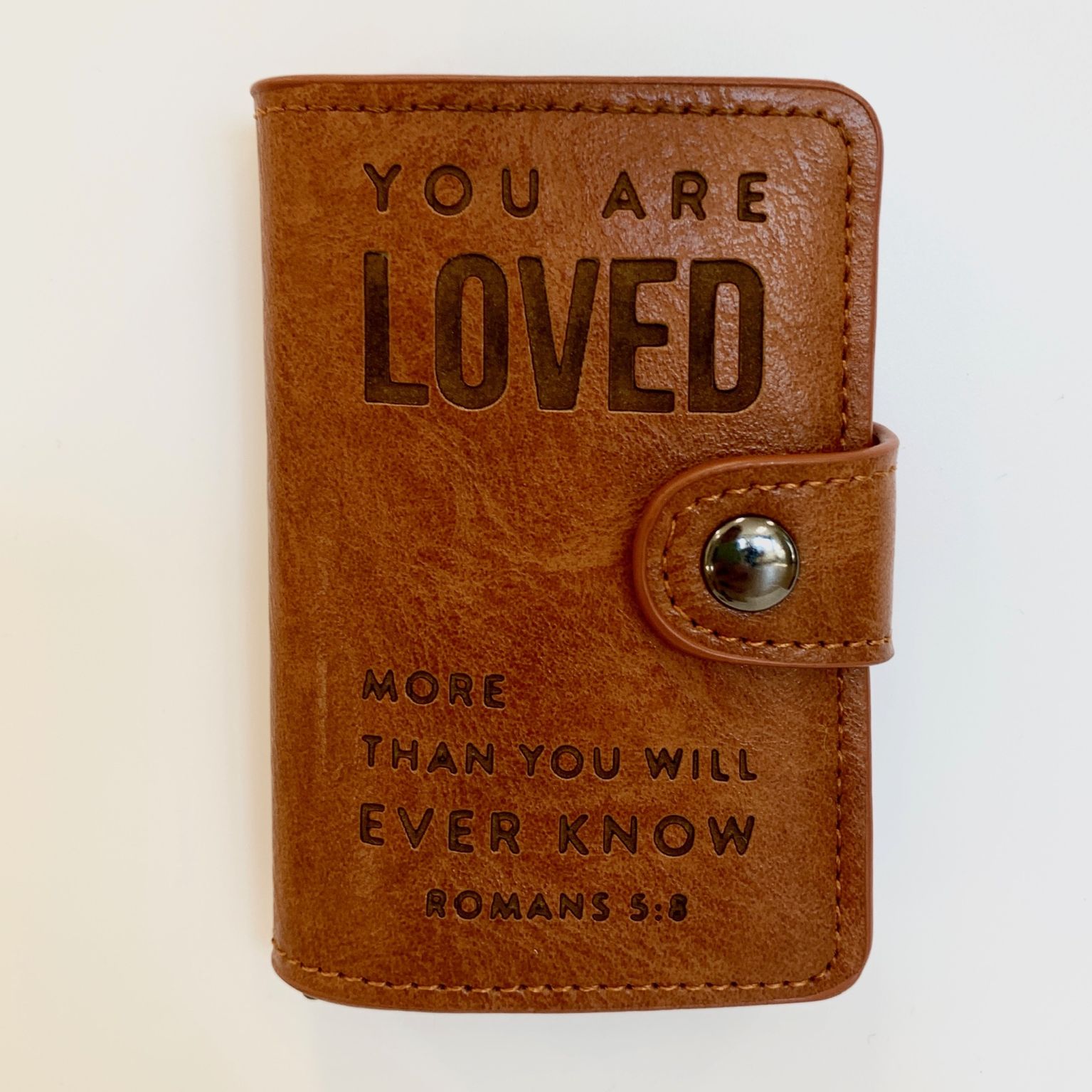 MA20202 Wallet 'Loved' - lichtbruin