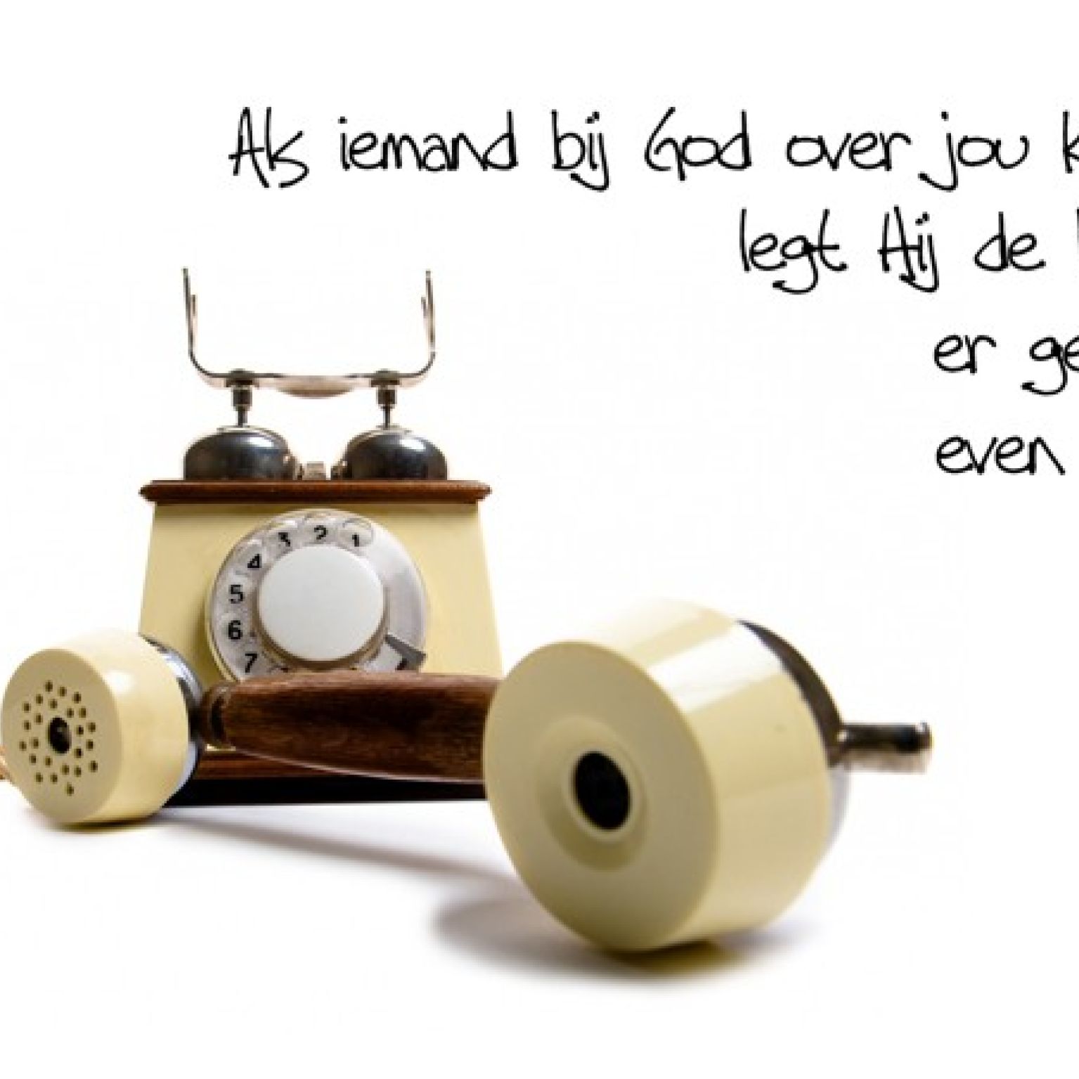 Minikaart als iemand bij God over je kla - 46415 -  Minikaartjes bij MajesticAlly