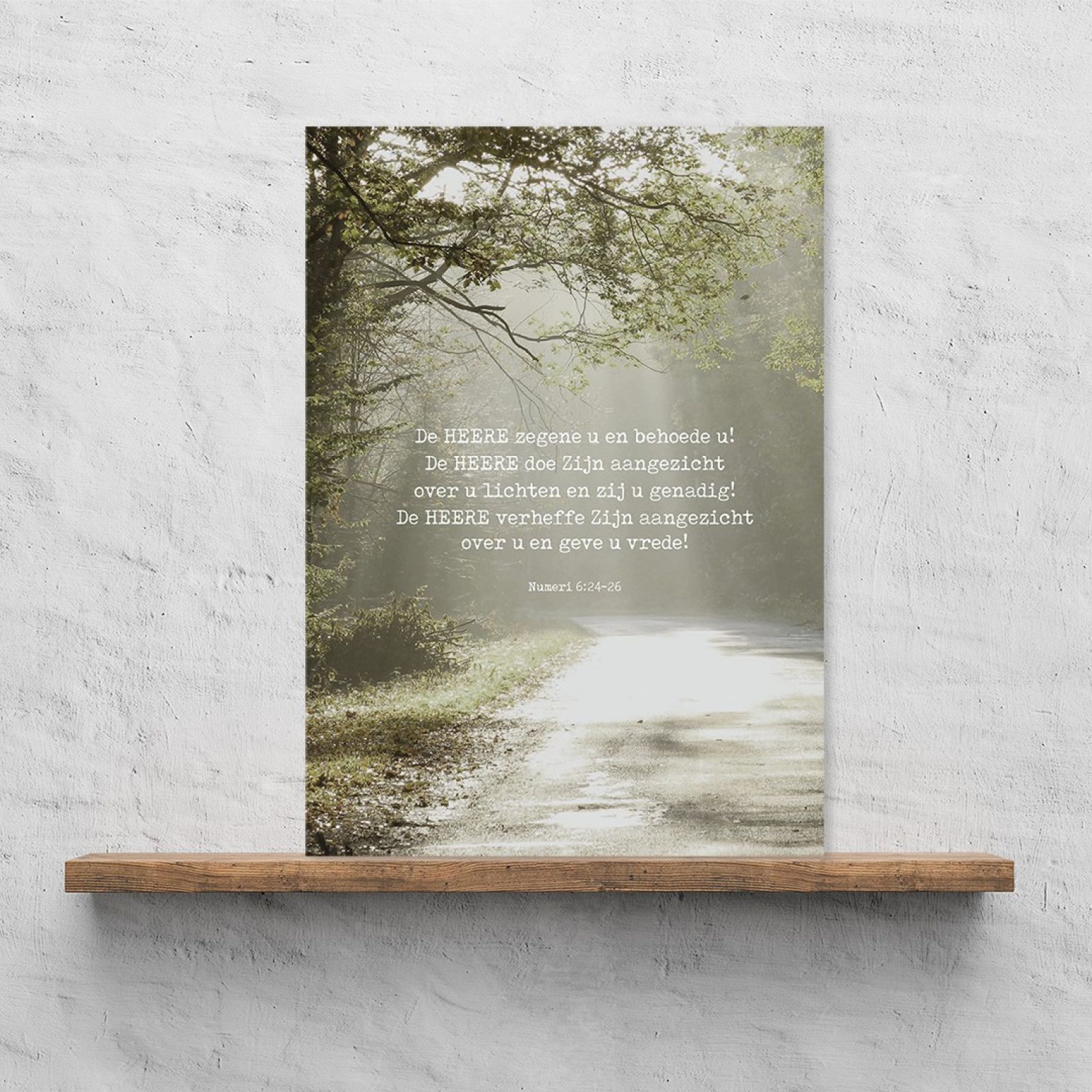 Tweede kans Plexiglas A3 'Zegenbede' - MA39505-S -  Sale bij MajesticAlly