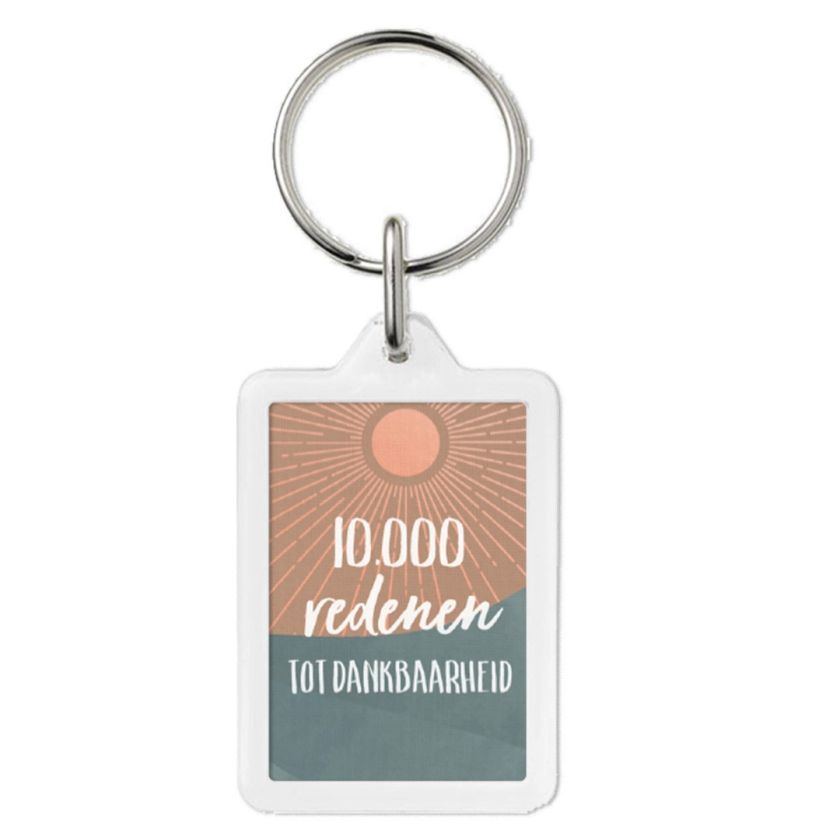 Sleutelhanger '10.000 redenen' - MA43213 -  Sleutelhangers bij MajesticAlly