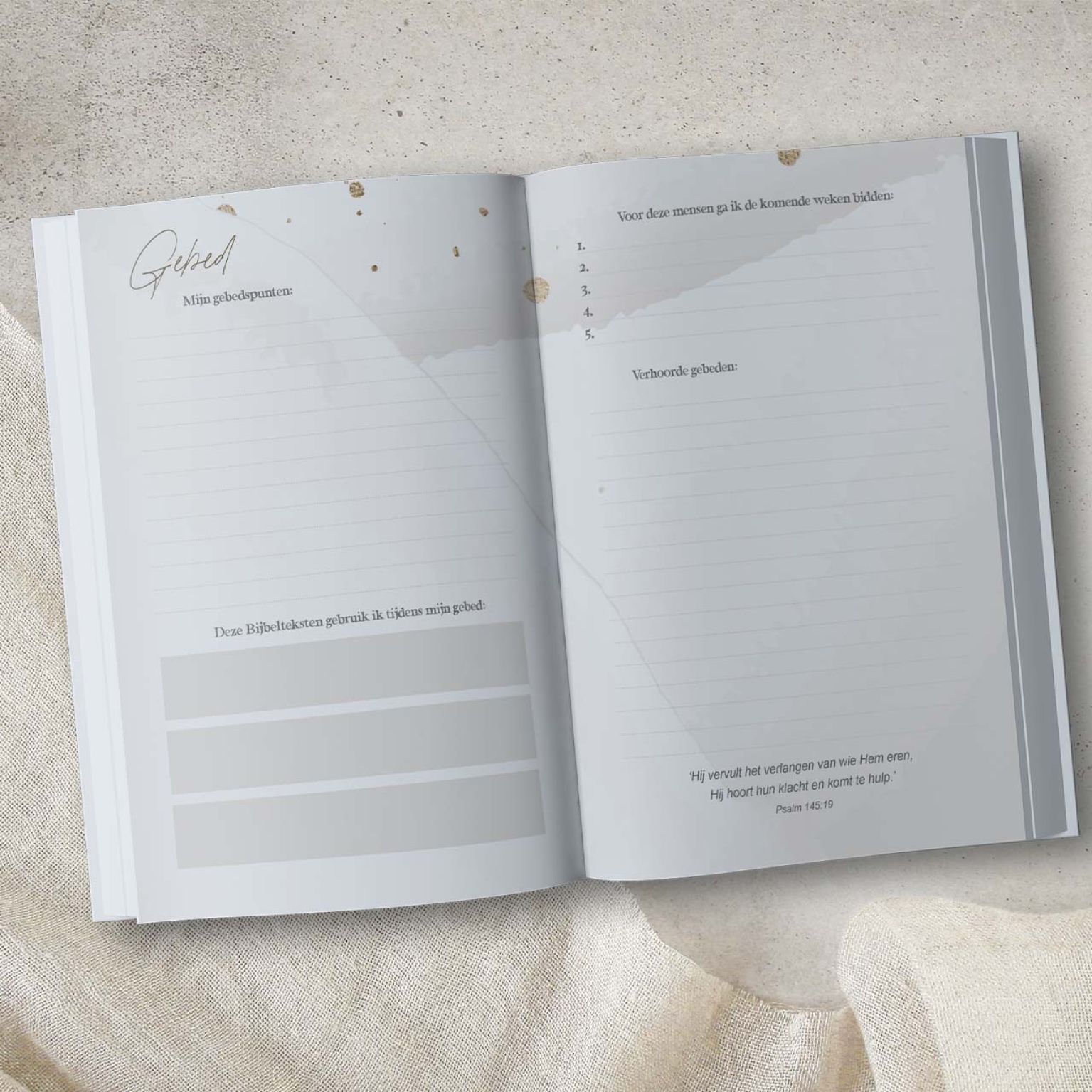 Journal 'Je bent geliefd' - 7445905191171 -  Notitieboeken bij MajesticAlly