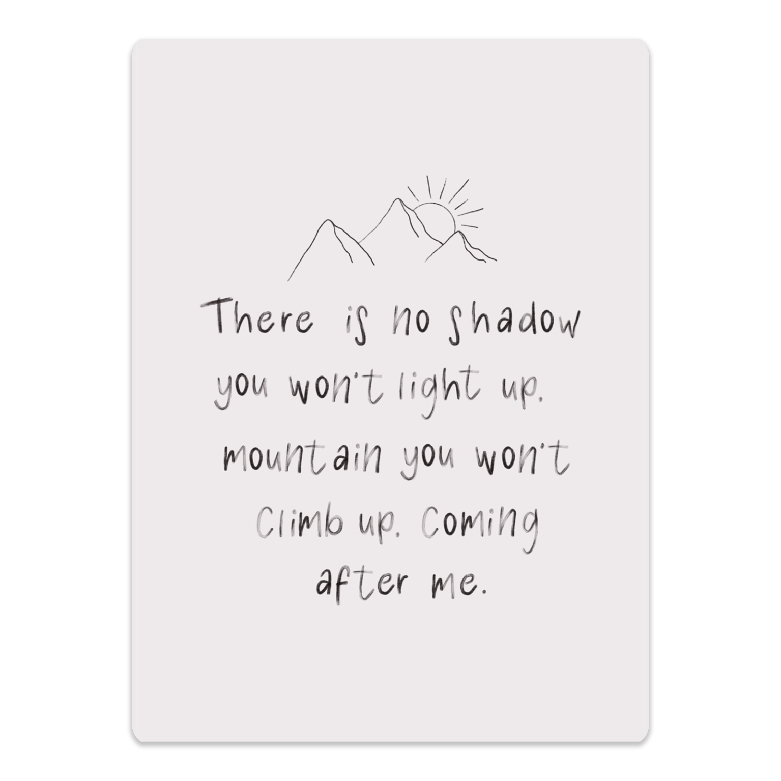 MA58112 There is no shadow 7d9df656