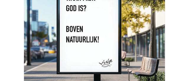 V16005 Visje Cadeaubordjes 15x15 God Bovennatuurlijk 83d21d5e