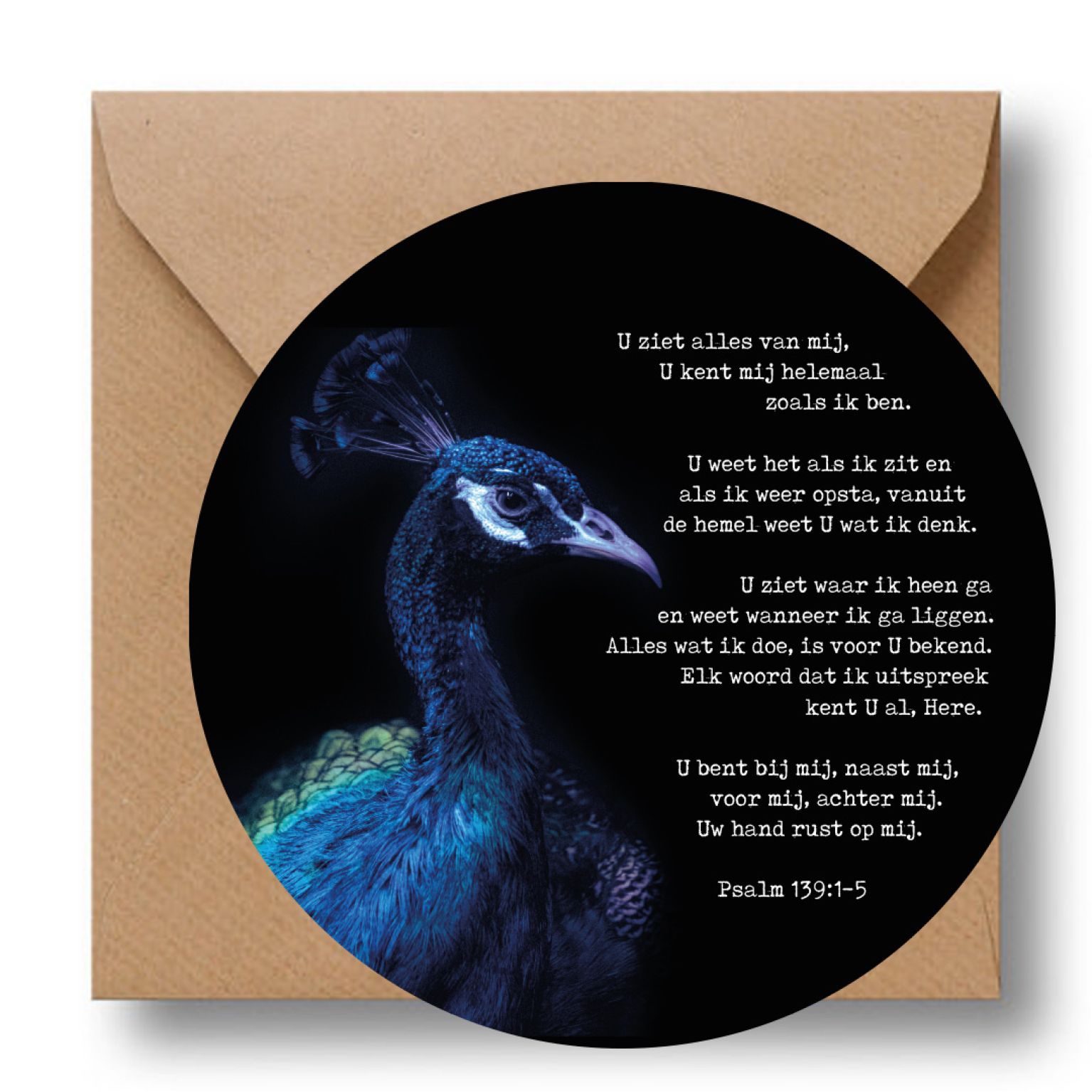 MA39633 Cirkelcadeau 'Psalm 139:1-5'