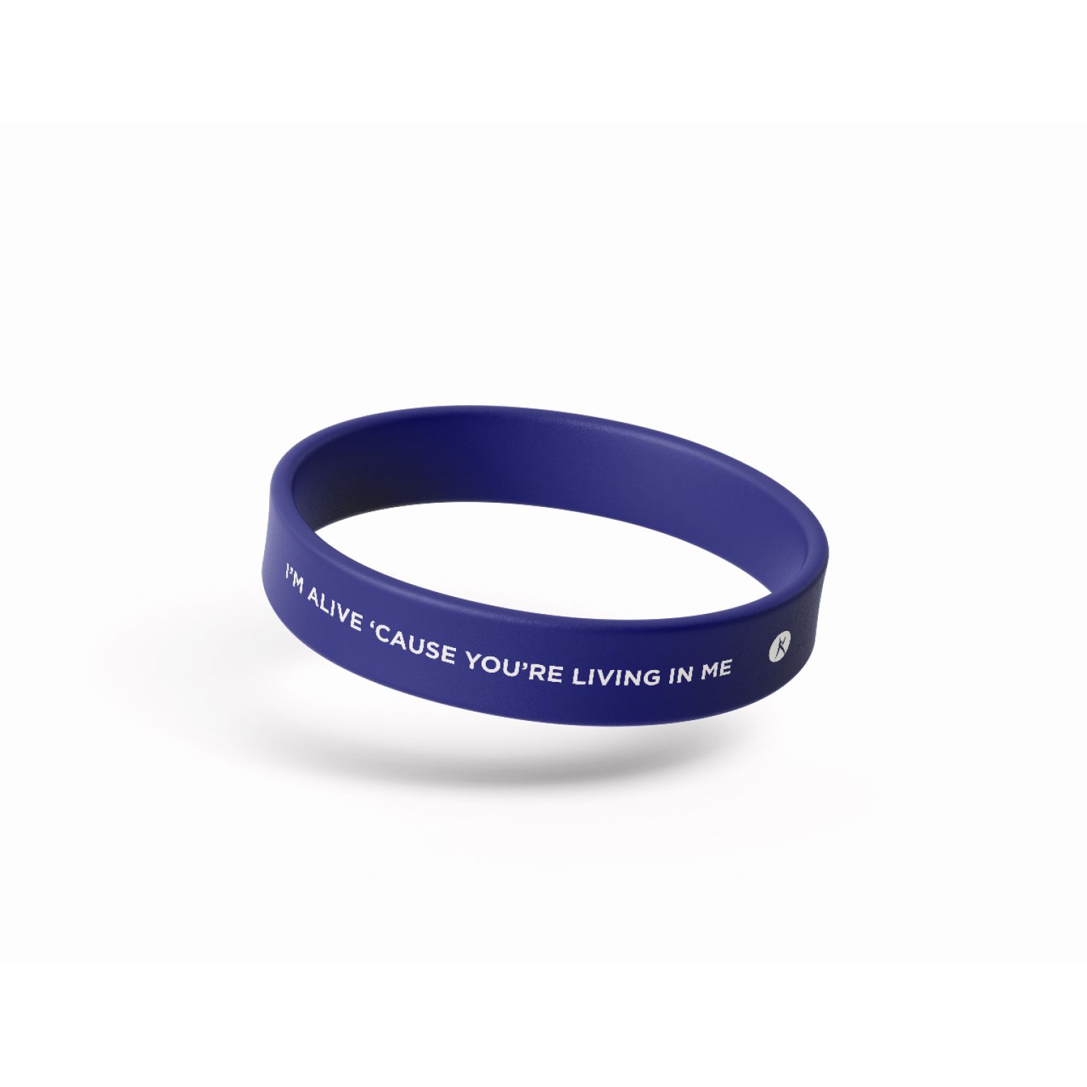 Siliconen bandje donkerblauw im alive 1 8b1fae4b
