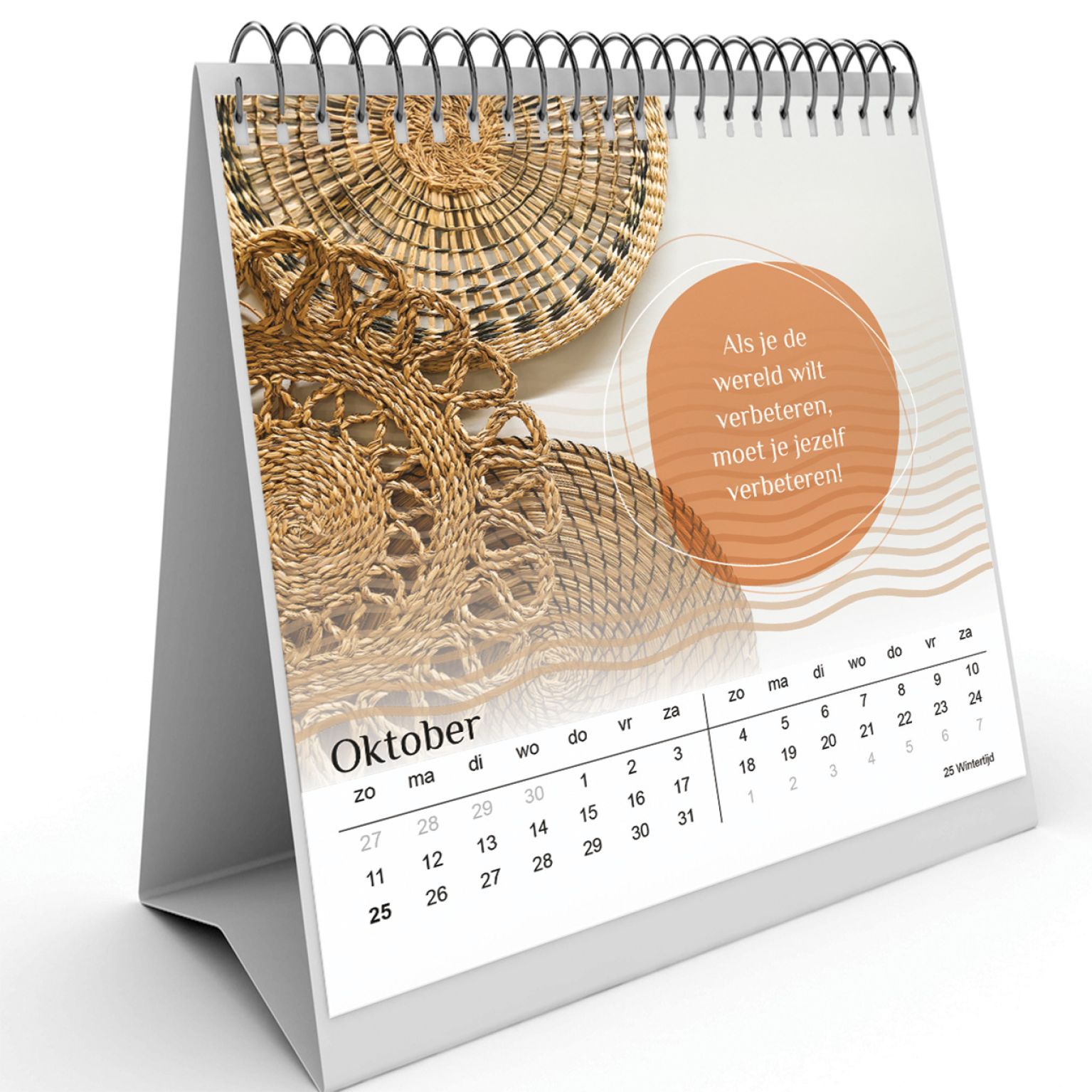 Bureaukalender Hour of Power 2026 Oktober 8d12ca96