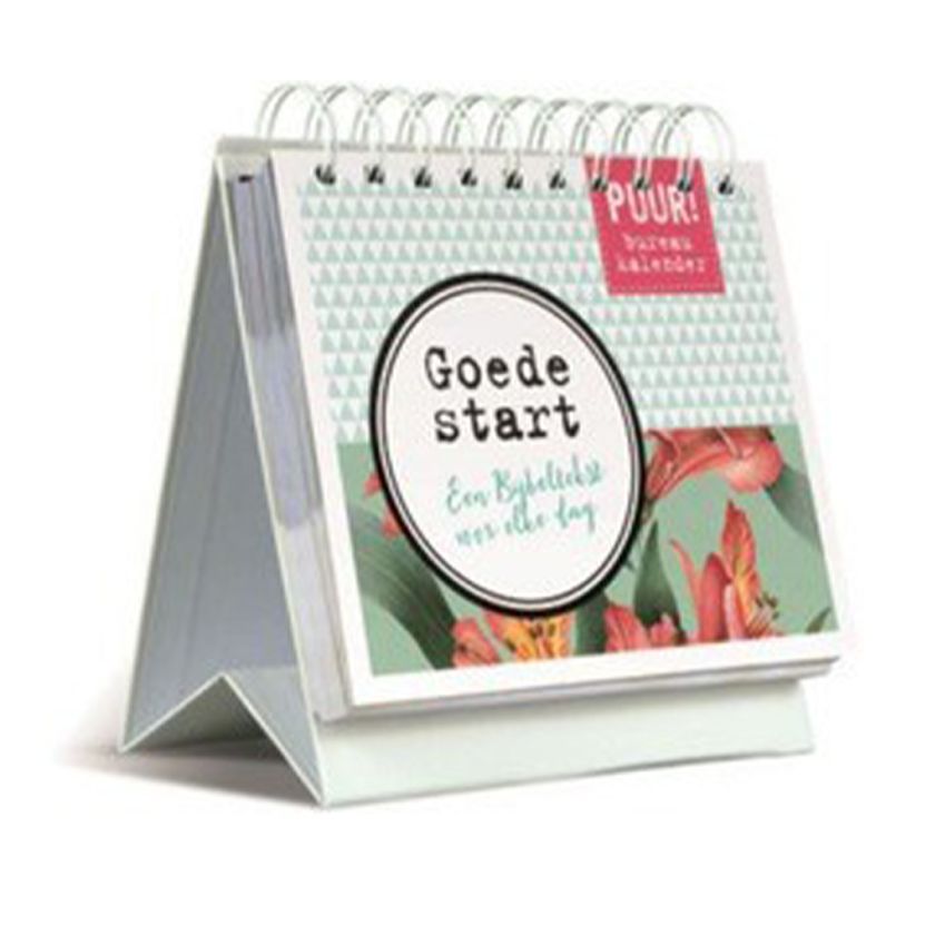 Bureaukalender PUUR! Goede start
