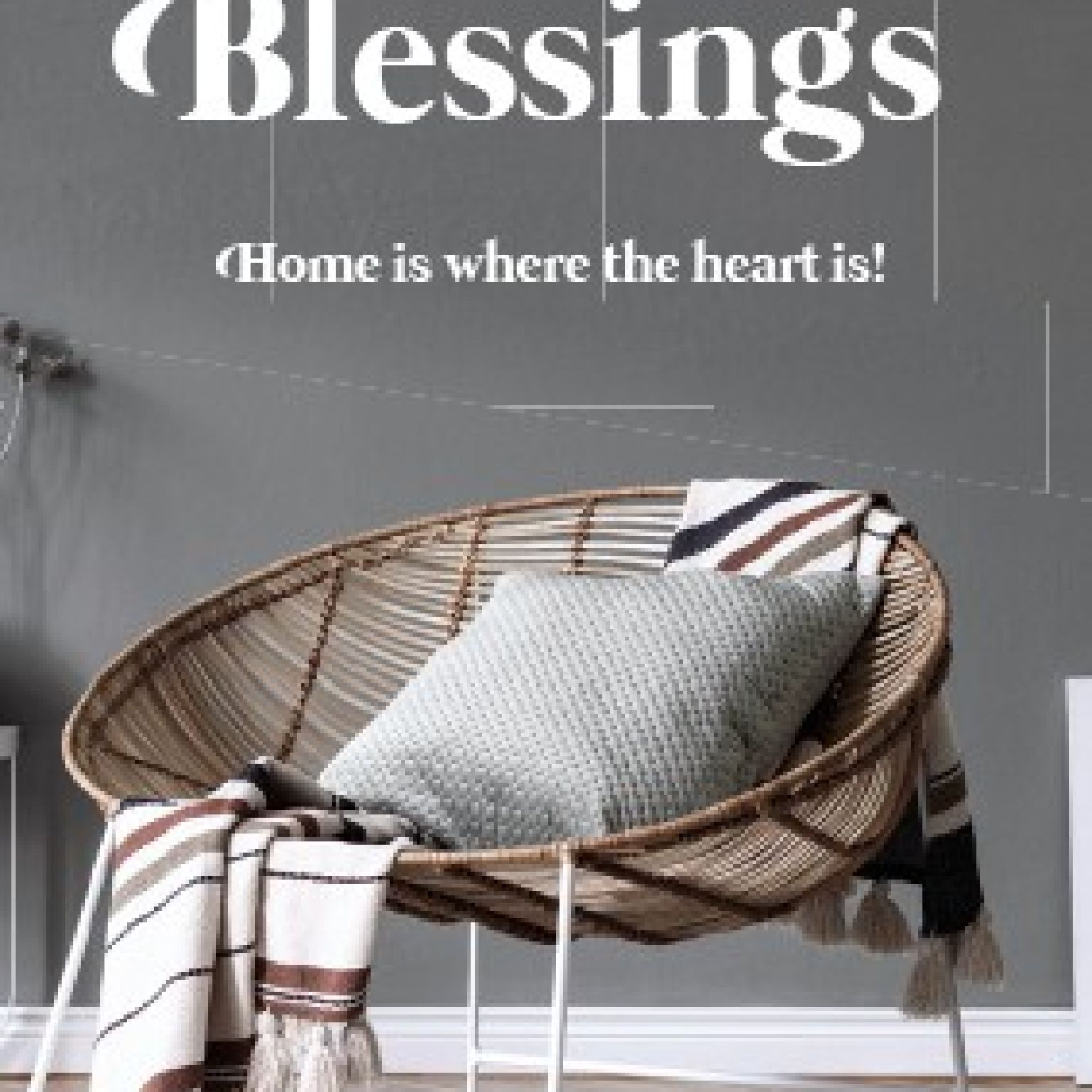 Minikaart 'Blessings' - 552634MK -  Minikaartjes