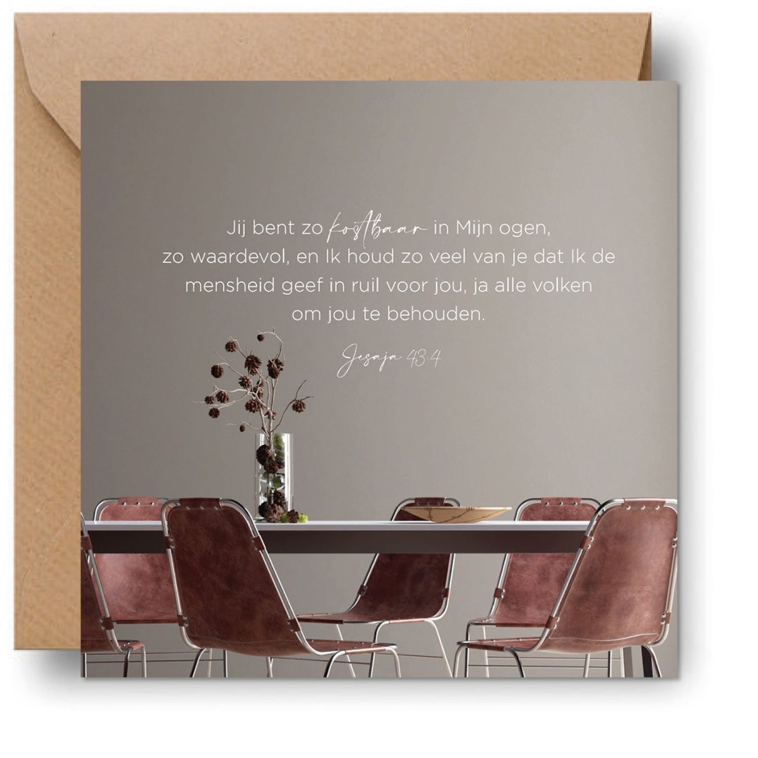 Interieurcadeau 'Jij bent zo kostbaar' - MA39706 -  Cadeauborden bij MajesticAlly