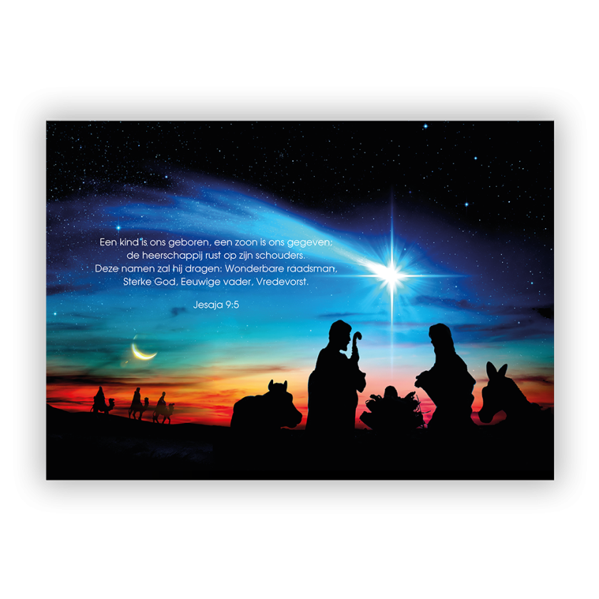 Plexiglas Kerststal LR 9508374c