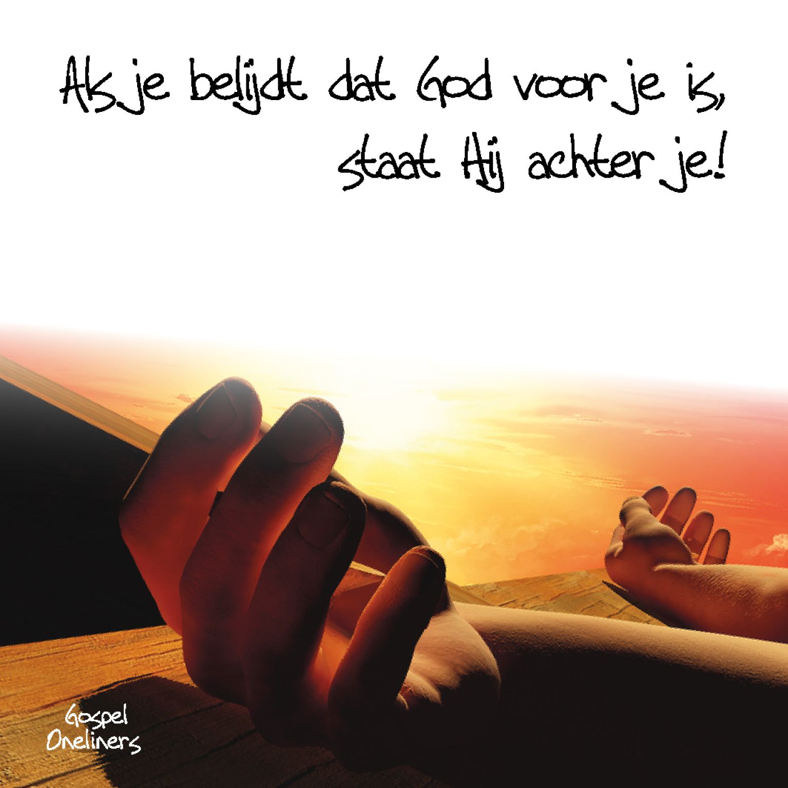 Choice kaartje als je belijdt dat God vo - MA10113 -  Minikaartjes - vierkant bij MajesticAlly