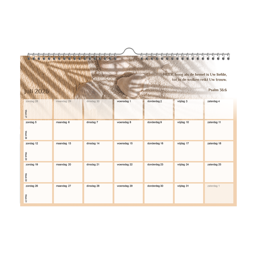 Maandkalender Psalmen 2026 Juli a0b7bf8d