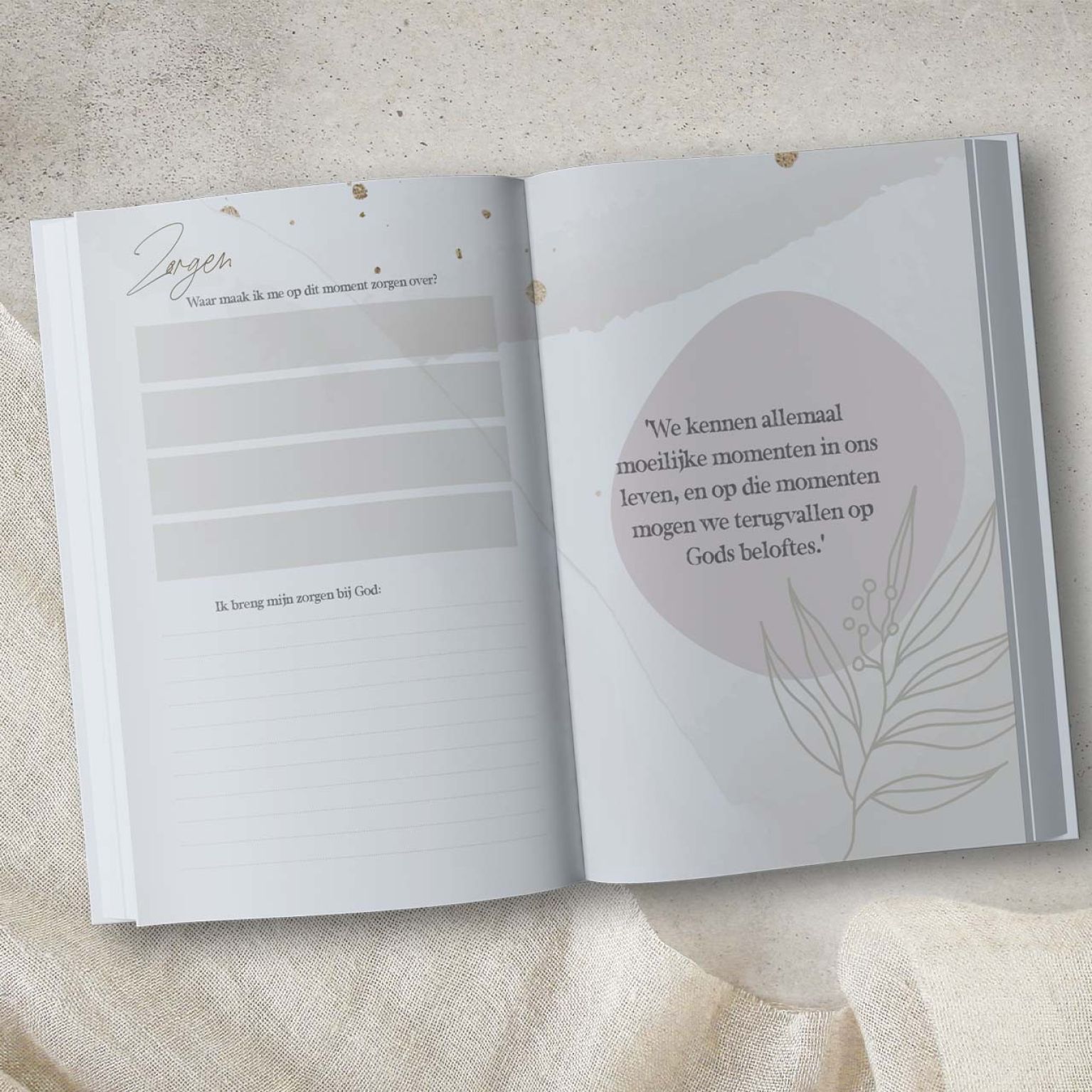 Journal 'Je bent geliefd' - 7445905191171 -  Notitieboeken bij MajesticAlly