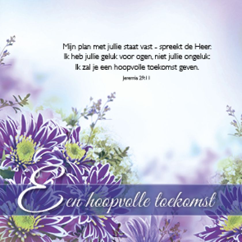 Kadokaartje een hoopvolle toekomst - MA46209 -  Cadeaukaartjes bij MajesticAlly