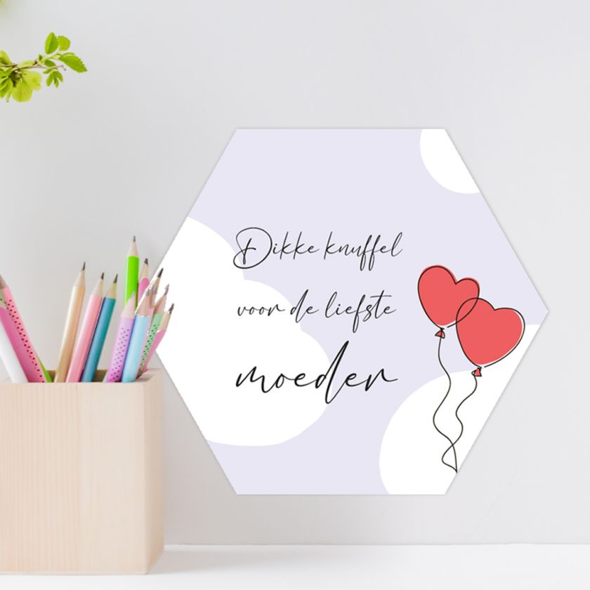 Hexagon 'Dikke knuffel' - MA38917