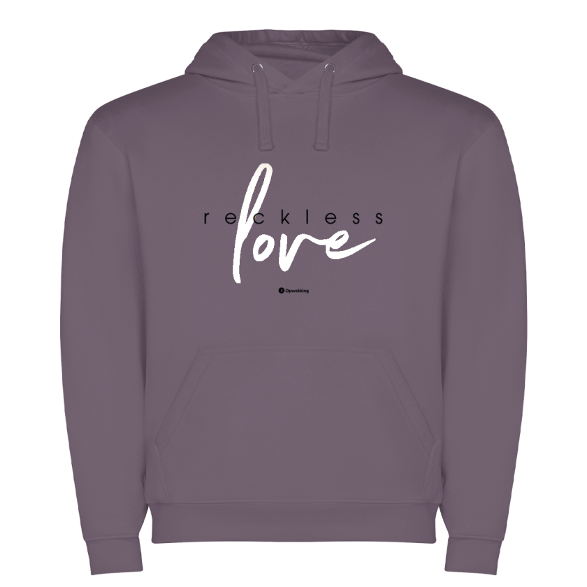 Hoodie Reckless Love Lila b4e8c525