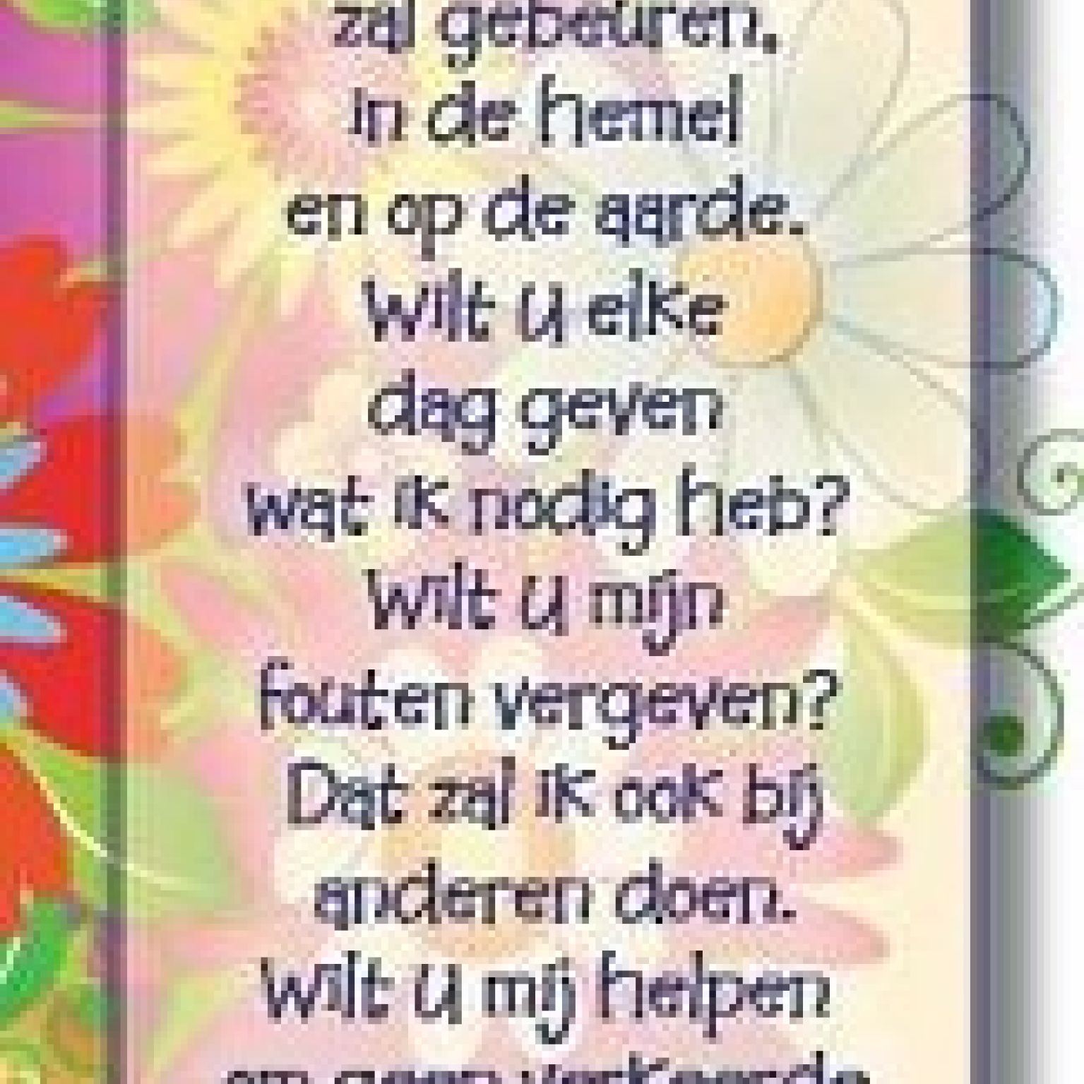 Boekenlegger kinder Onze Vader - 44795 -  Jongeren