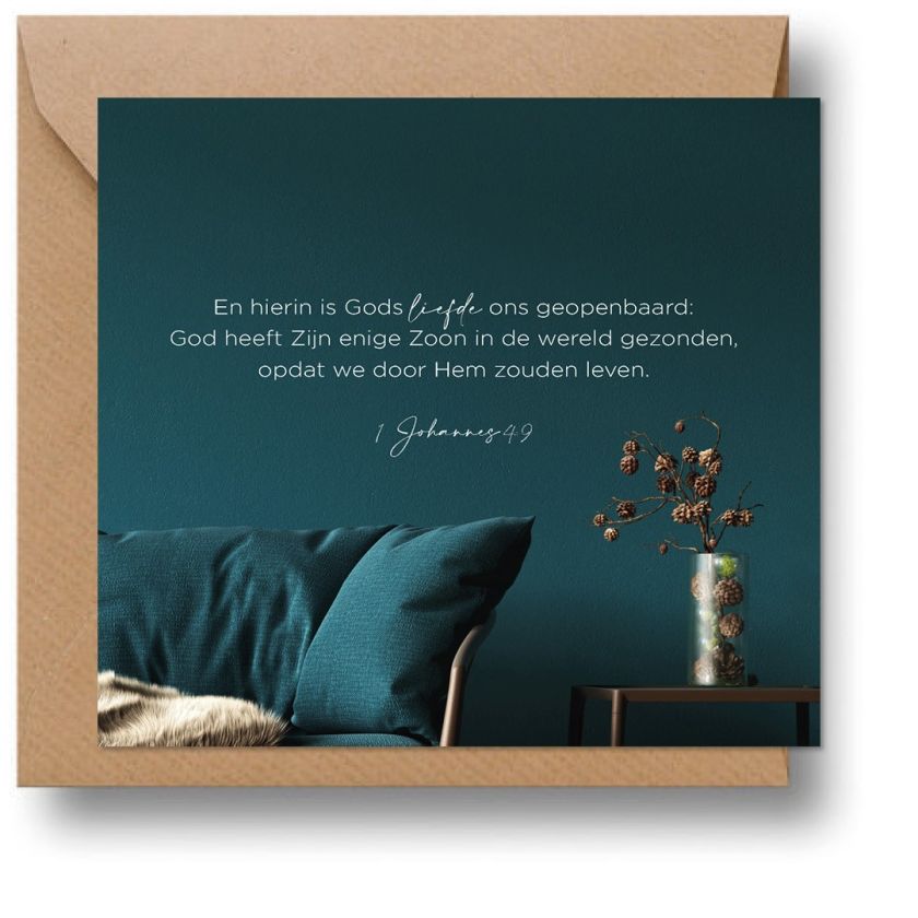 Interieurcadeau 'Gods liefde geopenbaard' - MA39702 -  Cadeauborden bij MajesticAlly