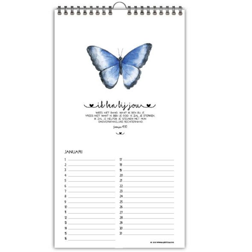 Verjaardagskalender Bloom - 9789078893615 -  Verjaardagskalenders bij MajesticAlly