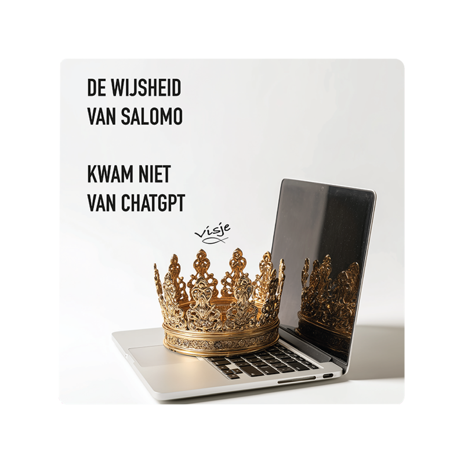 V16028 Visje Cadeaubordjes 15x15 De wijsheid. van Salomo bdec3df5