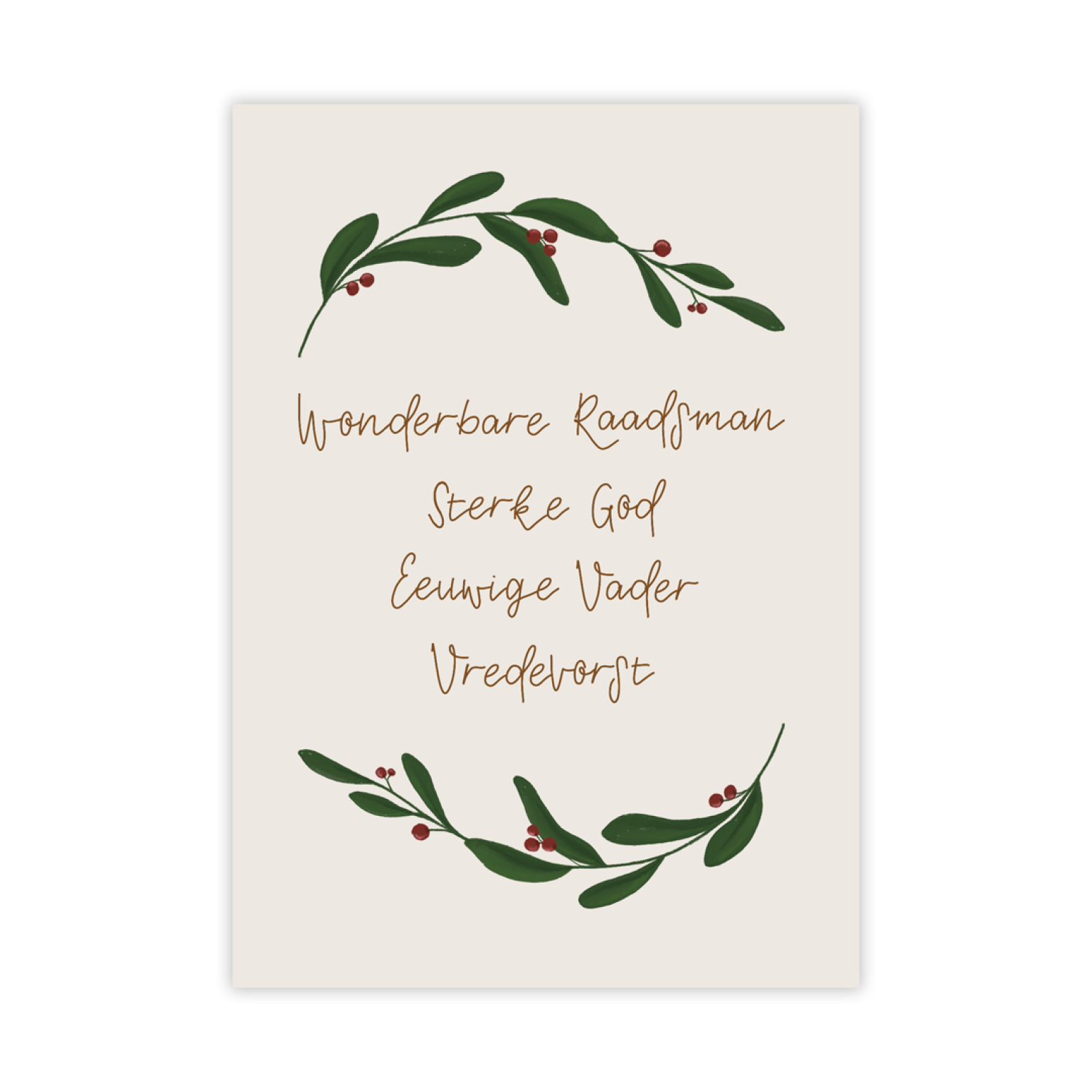 MA41329 Wonderbare raadsman kerstgroen c0114295