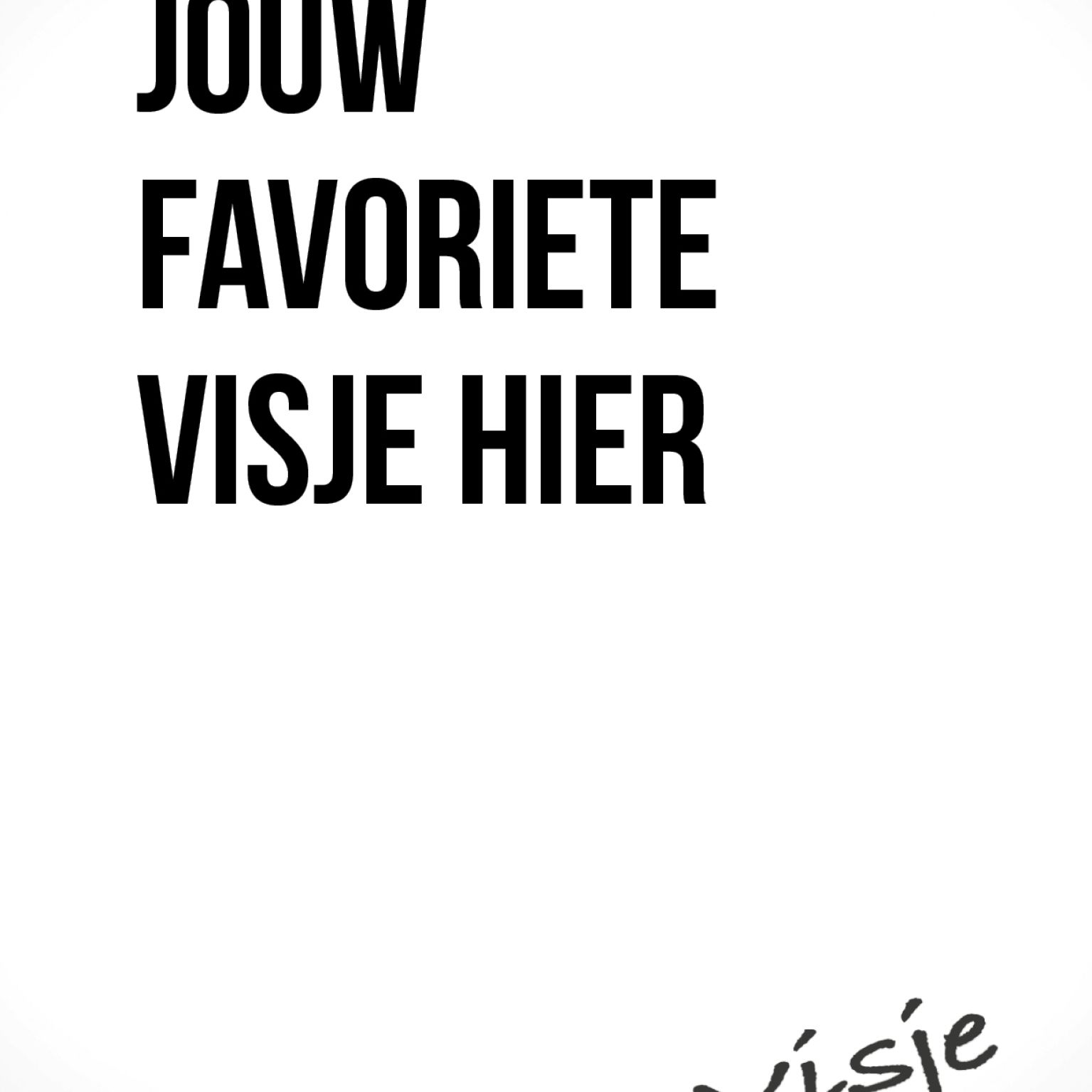 Jouw favoriete Visje hier