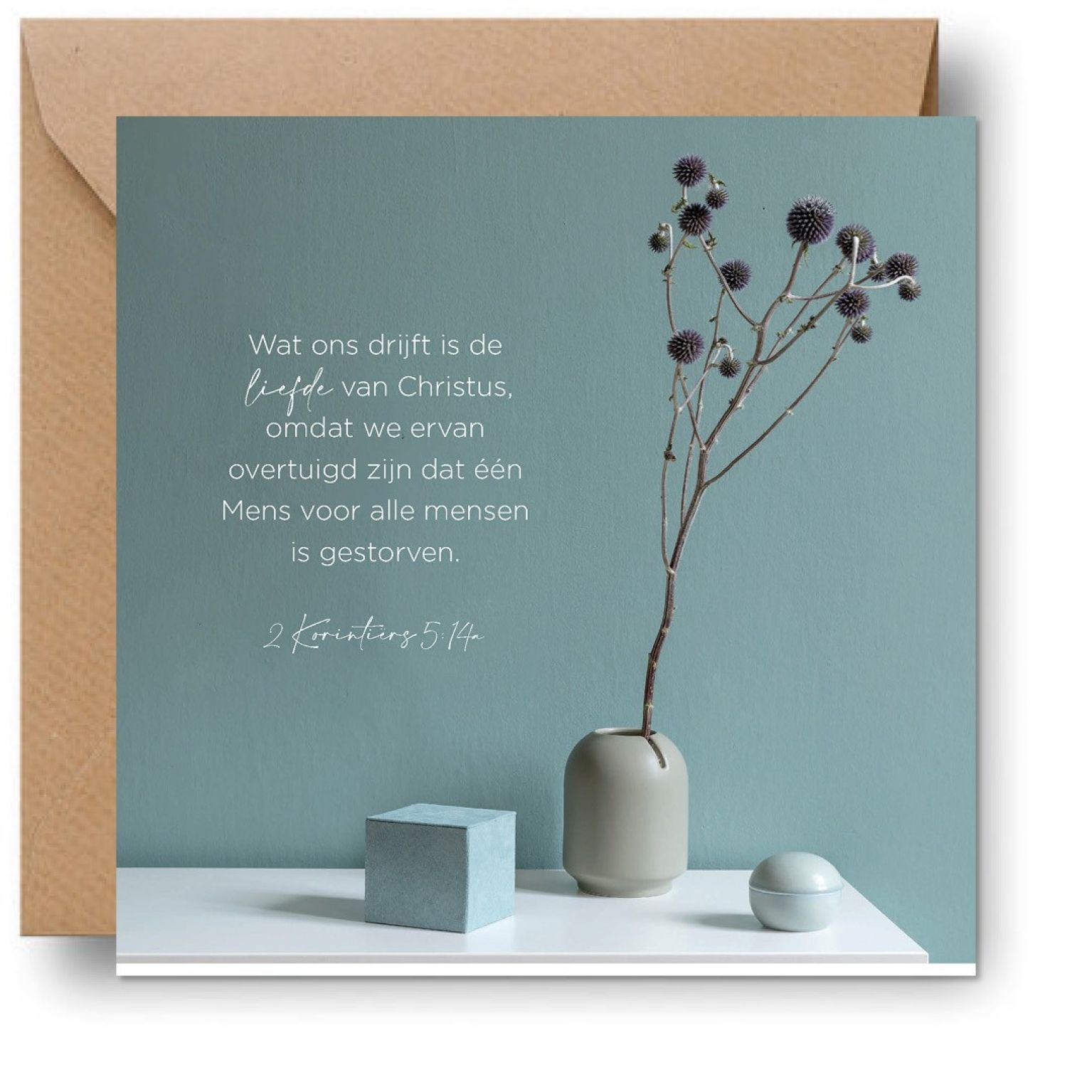 Interieurcadeau 'De liefde van Christus' - MA39733 -  Cadeauborden bij MajesticAlly