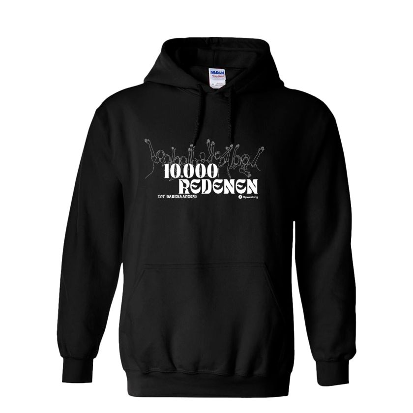 Hoodie 10.000 redenen Zwart